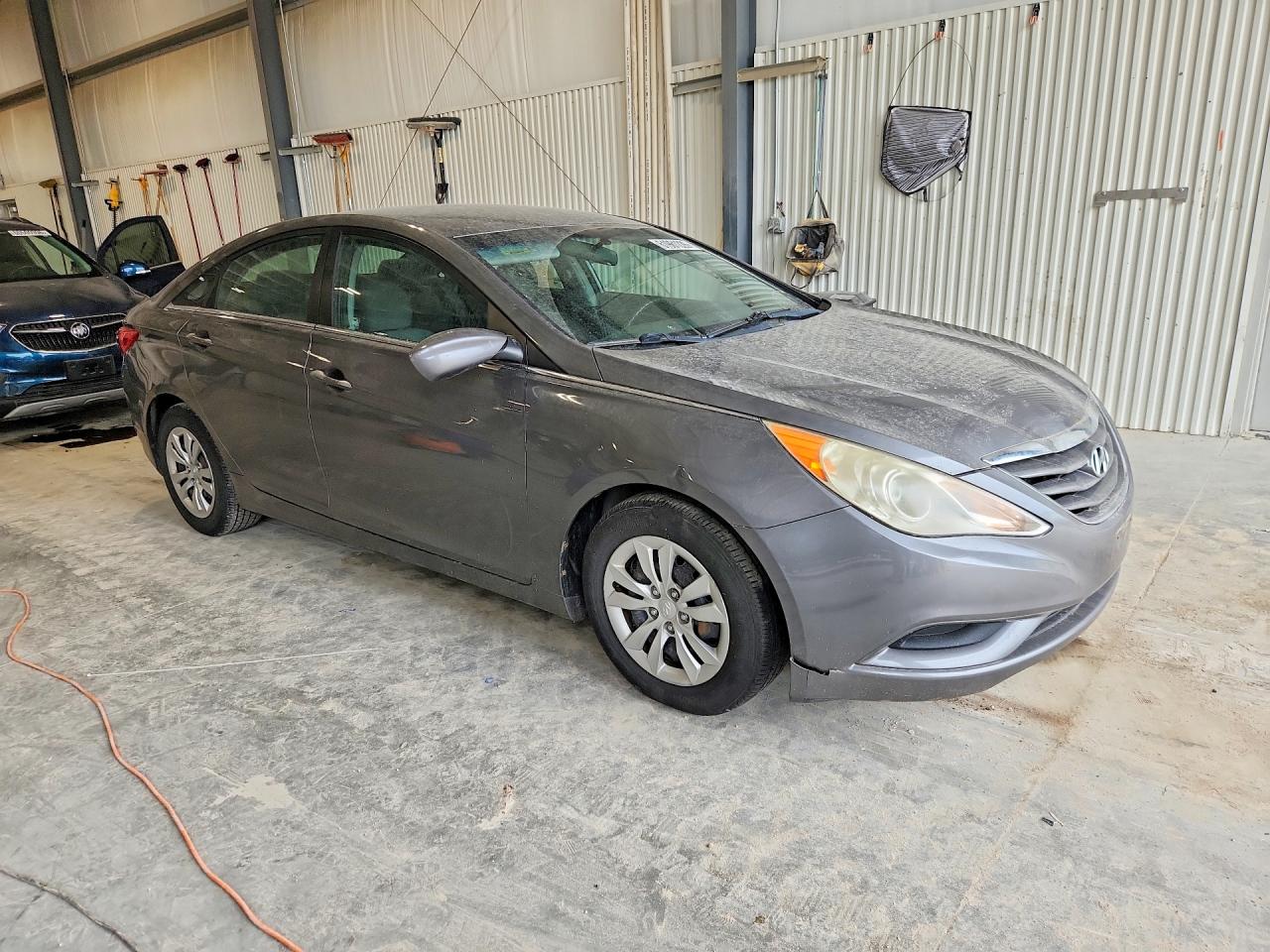 2011 Hyundai Sonata Gls Gray vin: 5NPEB4AC5BH184695