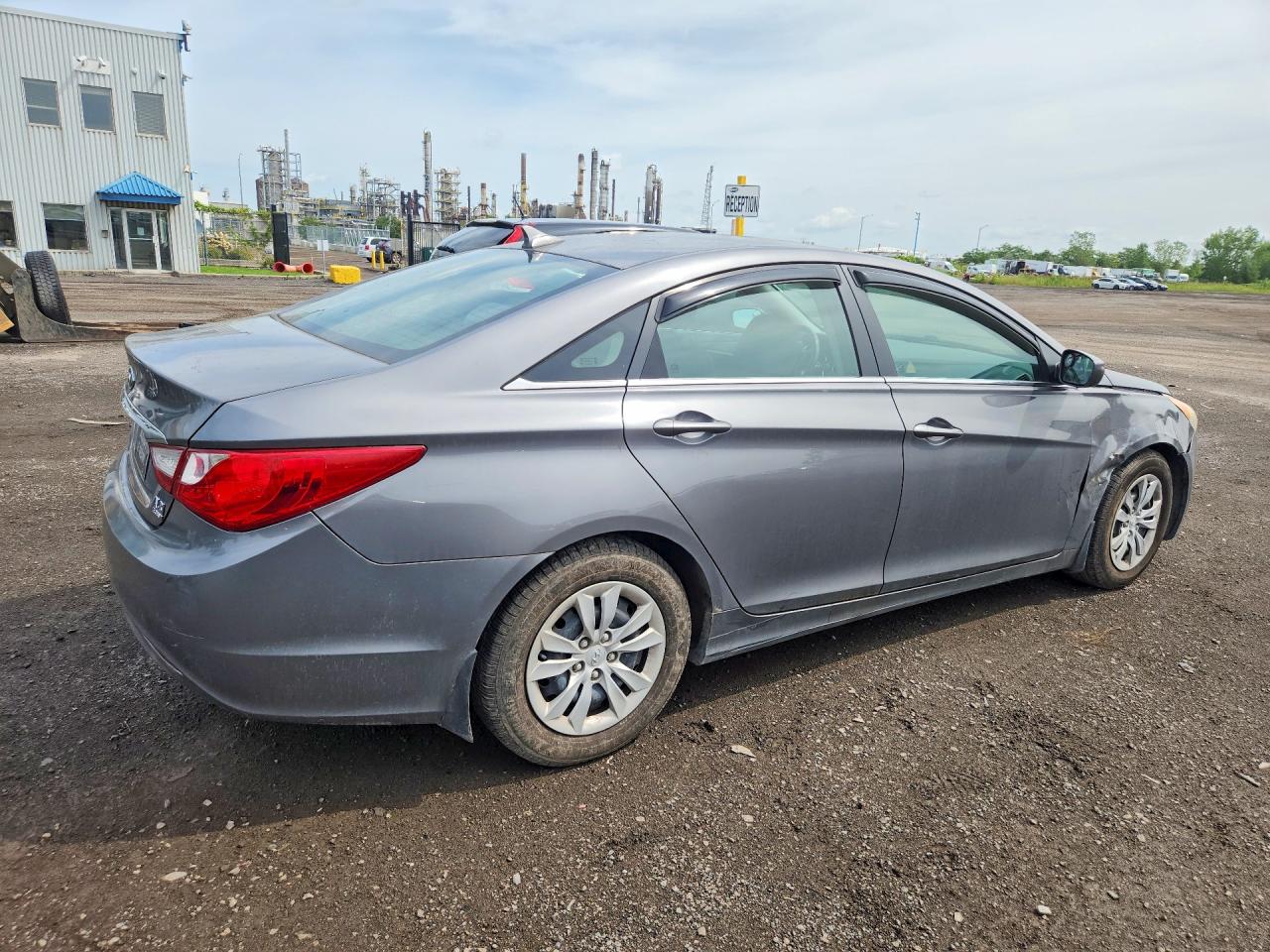 2011 Hyundai Sonata Gls Gray vin: 5NPEB4AC5BH195020