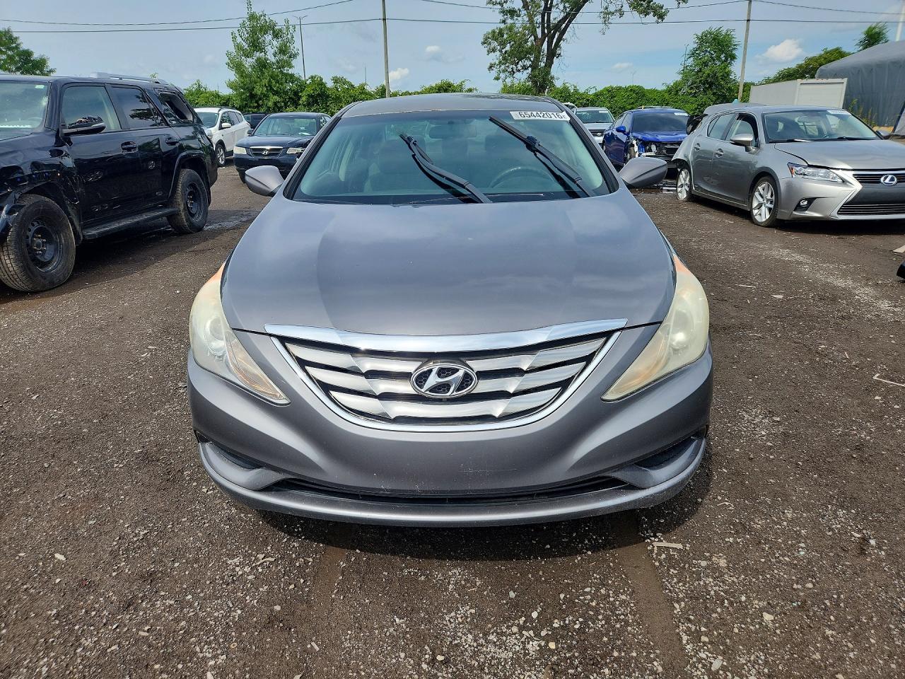 2011 Hyundai Sonata Gls Gray vin: 5NPEB4AC5BH195020