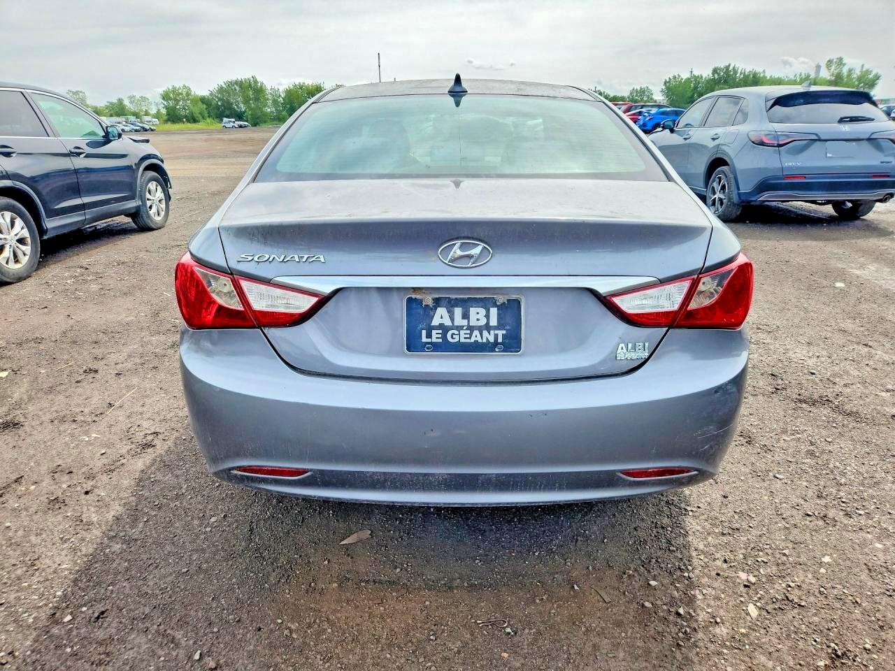 2011 Hyundai Sonata Gls Gray vin: 5NPEB4AC5BH195020