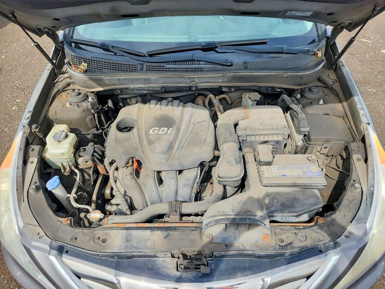2011 Hyundai Sonata Gls Gray vin: 5NPEB4AC5BH195020