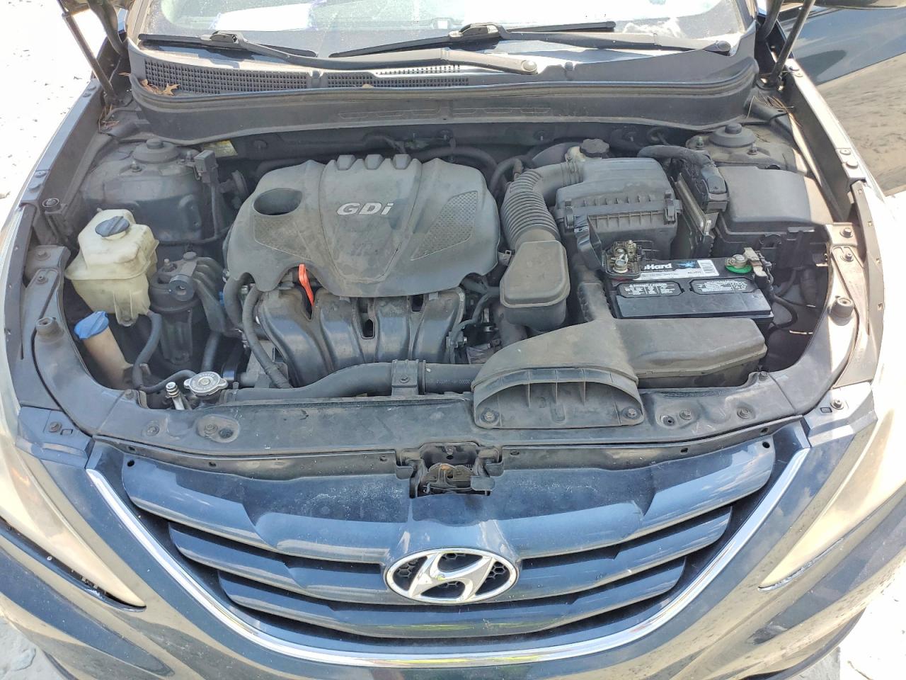 2011 Hyundai Sonata Blue vin: 5NPEB4AC5BH207778