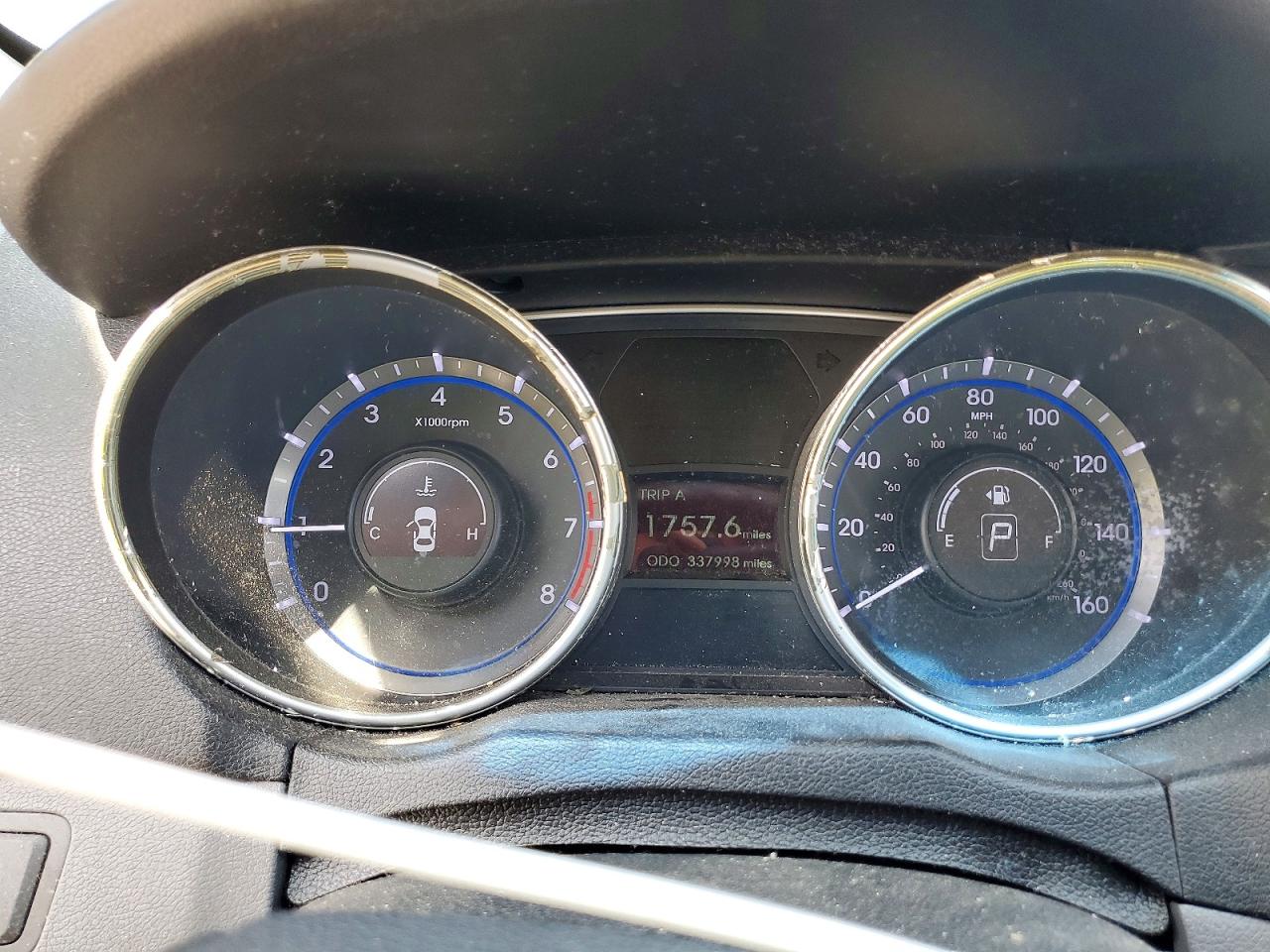 2011 Hyundai Sonata Blue vin: 5NPEB4AC5BH207778