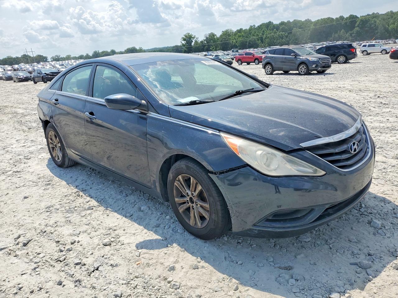 2011 Hyundai Sonata Blue vin: 5NPEB4AC5BH207778