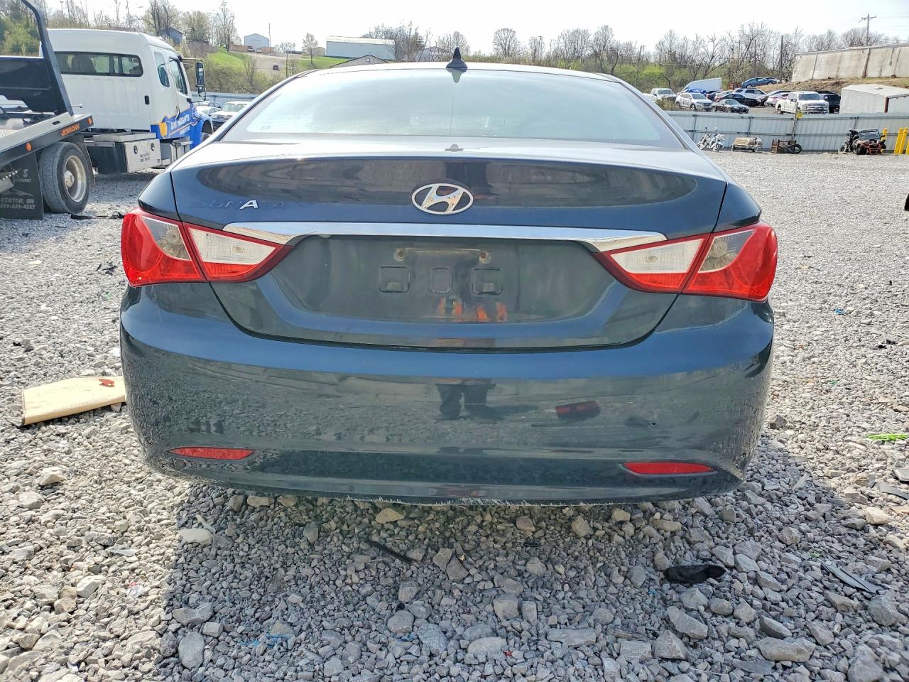 2011 Hyundai Sonata Gls Blue vin: 5NPEB4AC5BH210079