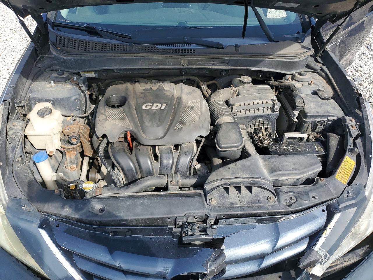 2011 Hyundai Sonata Gls Blue vin: 5NPEB4AC5BH210079