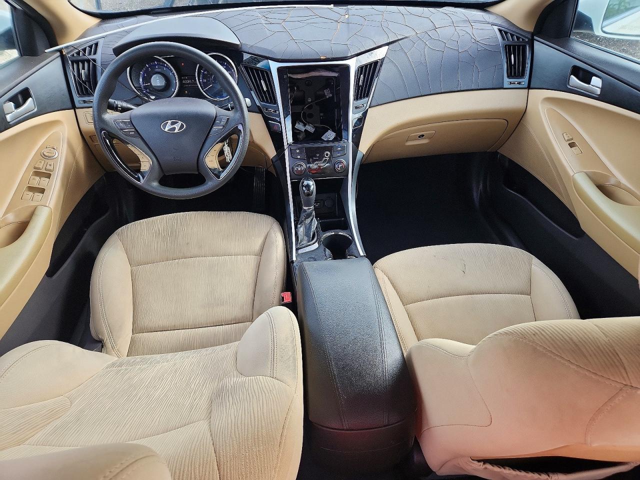2011 Hyundai Sonata White vin: 5NPEB4AC5BH223950