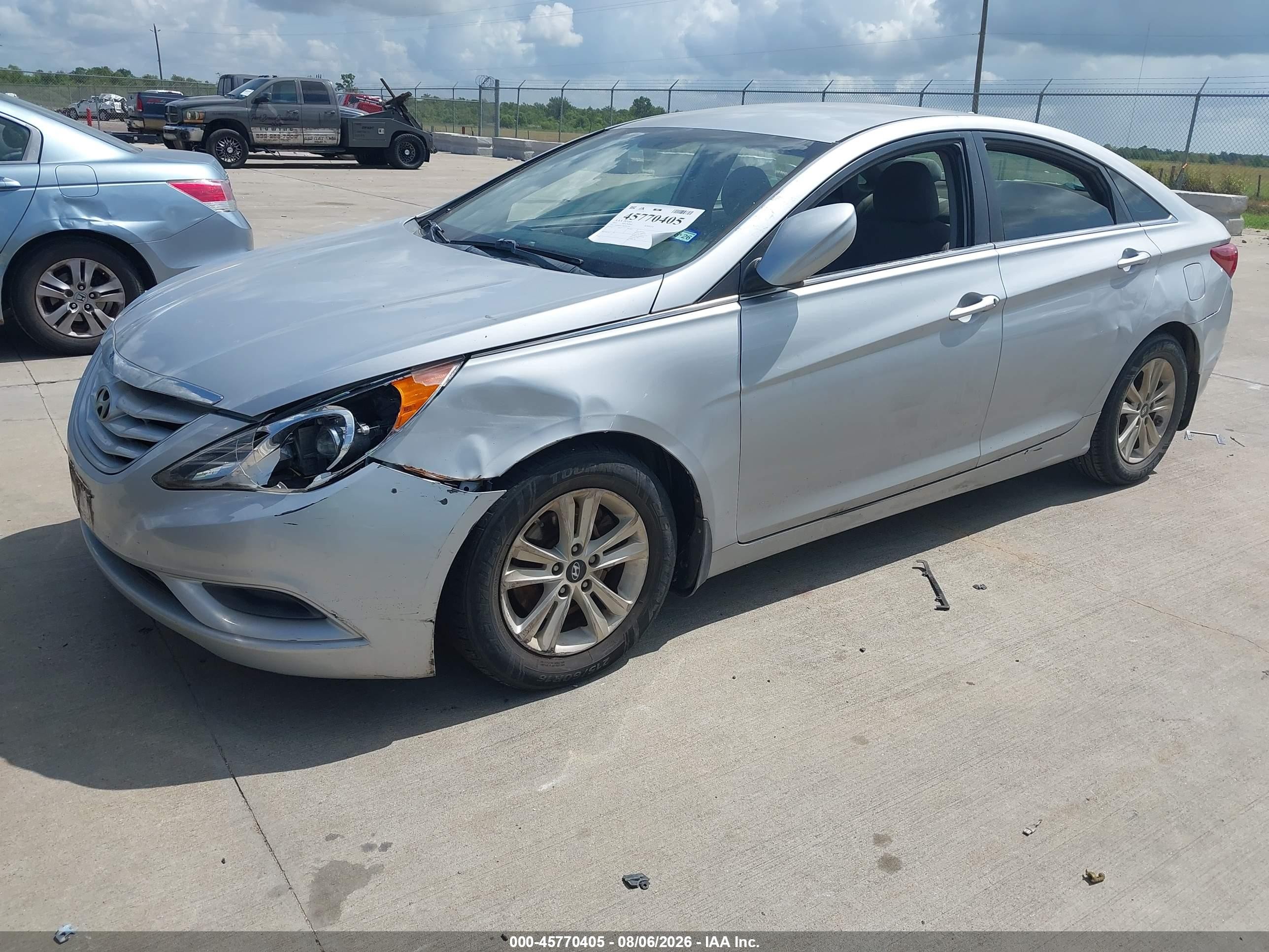 2011 Hyundai Sonata Gls Gray vin: 5NPEB4AC5BH251795
