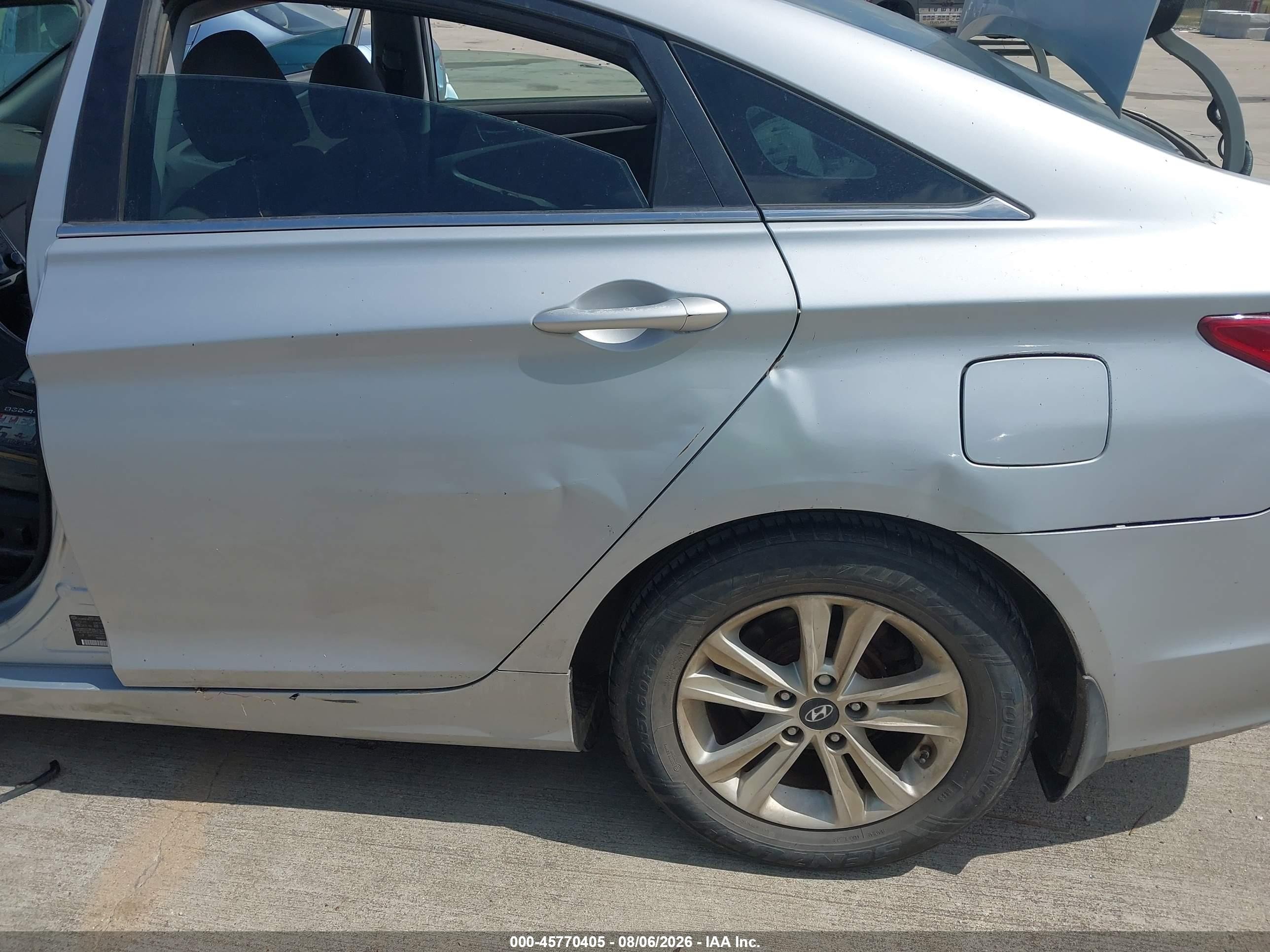 2011 Hyundai Sonata Gls Gray vin: 5NPEB4AC5BH251795