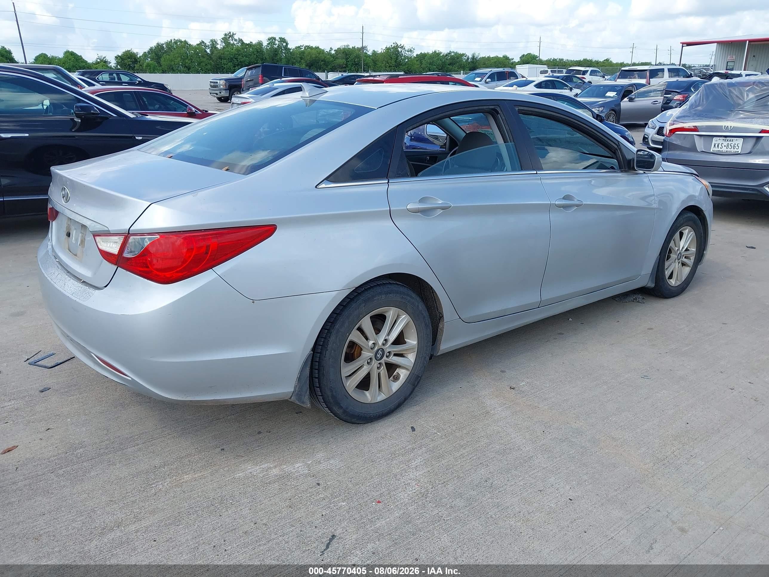 2011 Hyundai Sonata Gls Gray vin: 5NPEB4AC5BH251795