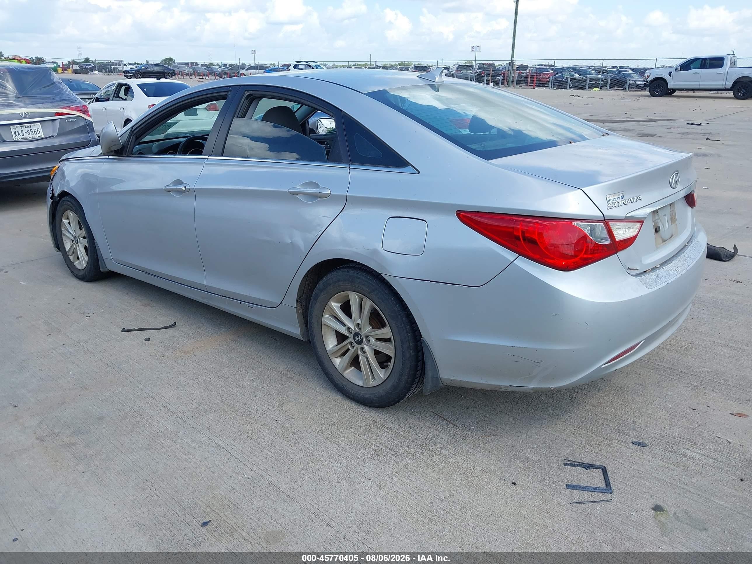2011 Hyundai Sonata Gls Gray vin: 5NPEB4AC5BH251795