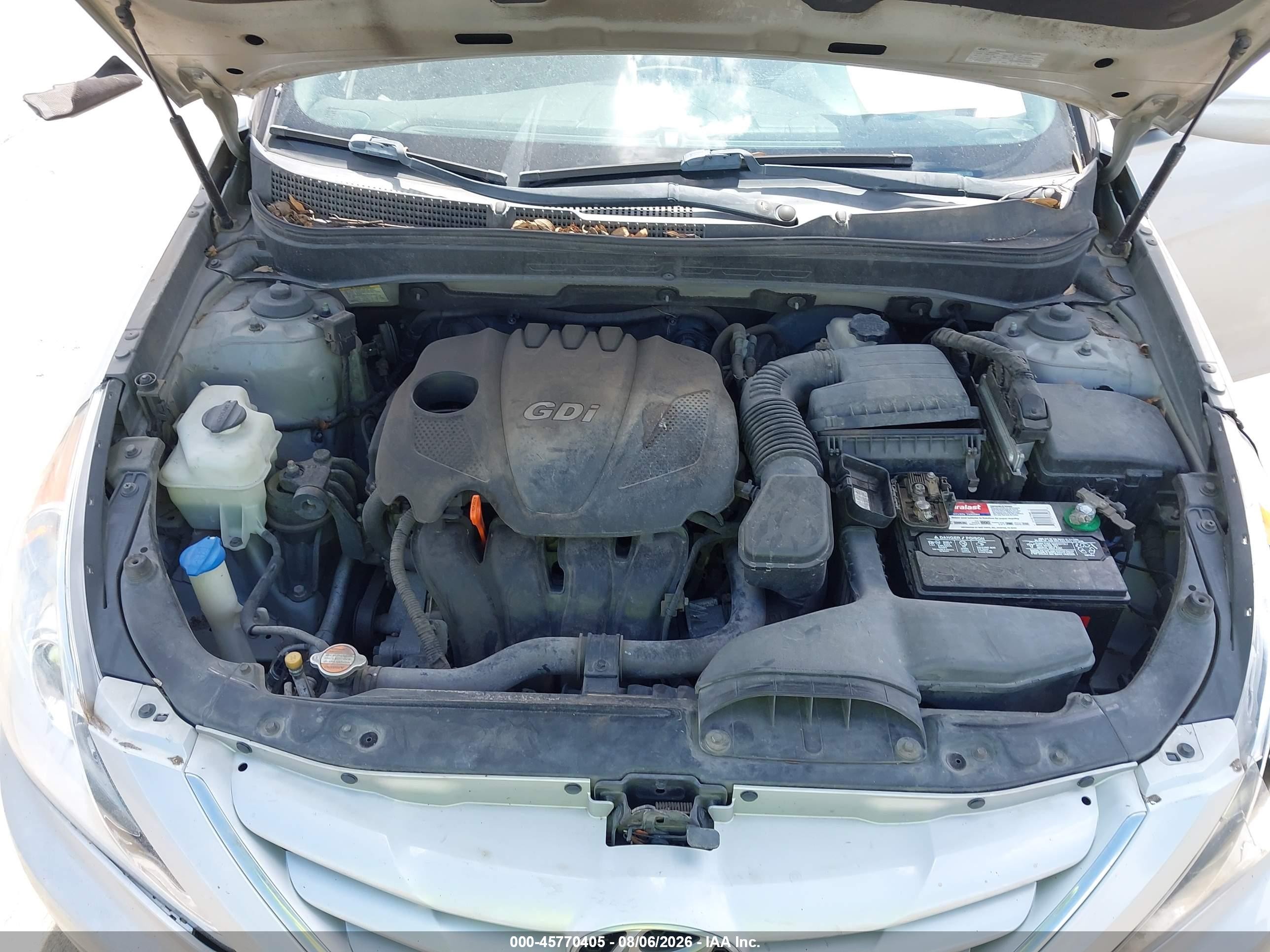 2011 Hyundai Sonata Gls Gray vin: 5NPEB4AC5BH251795