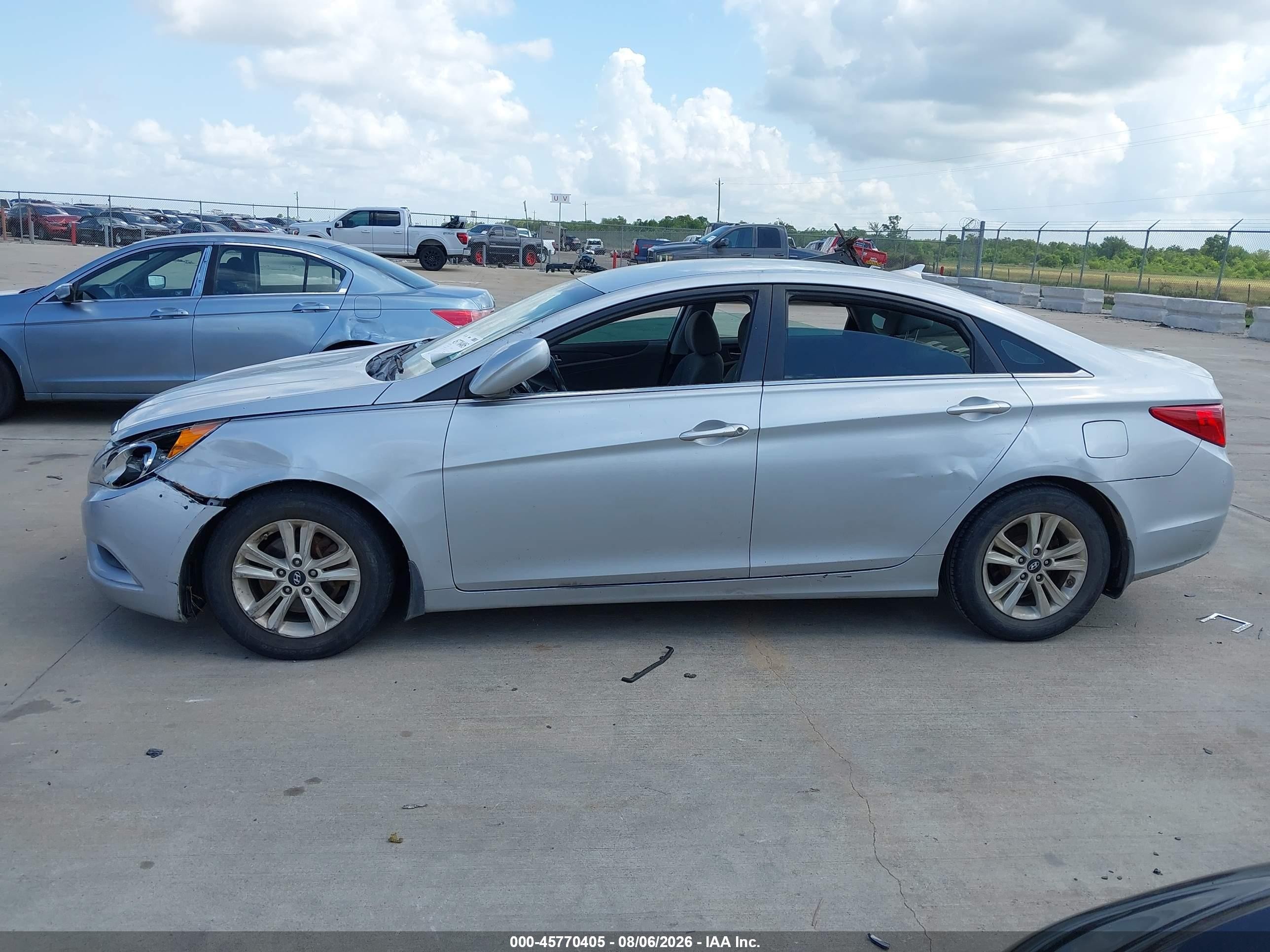 2011 Hyundai Sonata Gls Gray vin: 5NPEB4AC5BH251795
