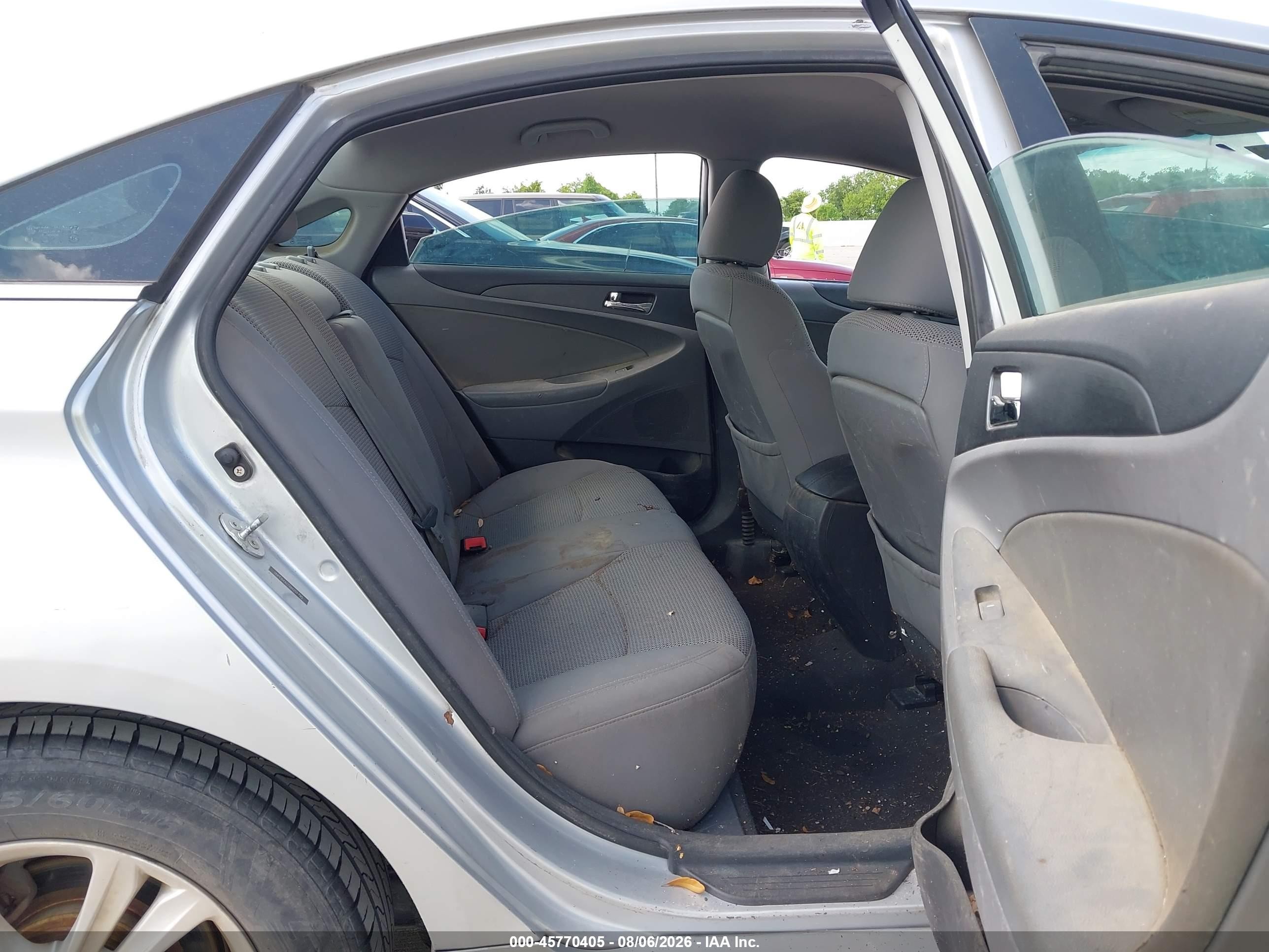 2011 Hyundai Sonata Gls Gray vin: 5NPEB4AC5BH251795