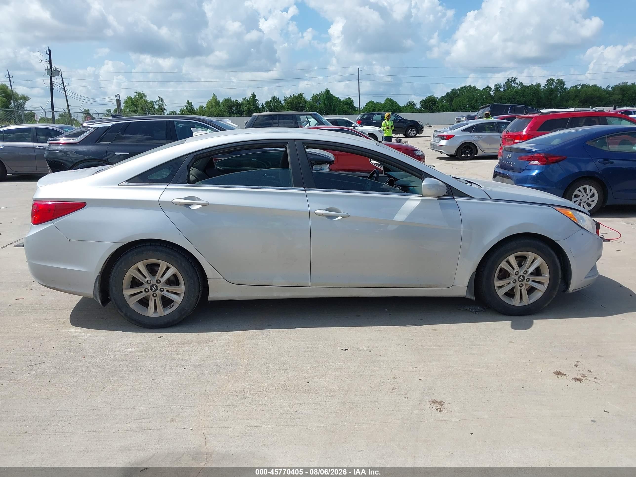 2011 Hyundai Sonata Gls Gray vin: 5NPEB4AC5BH251795