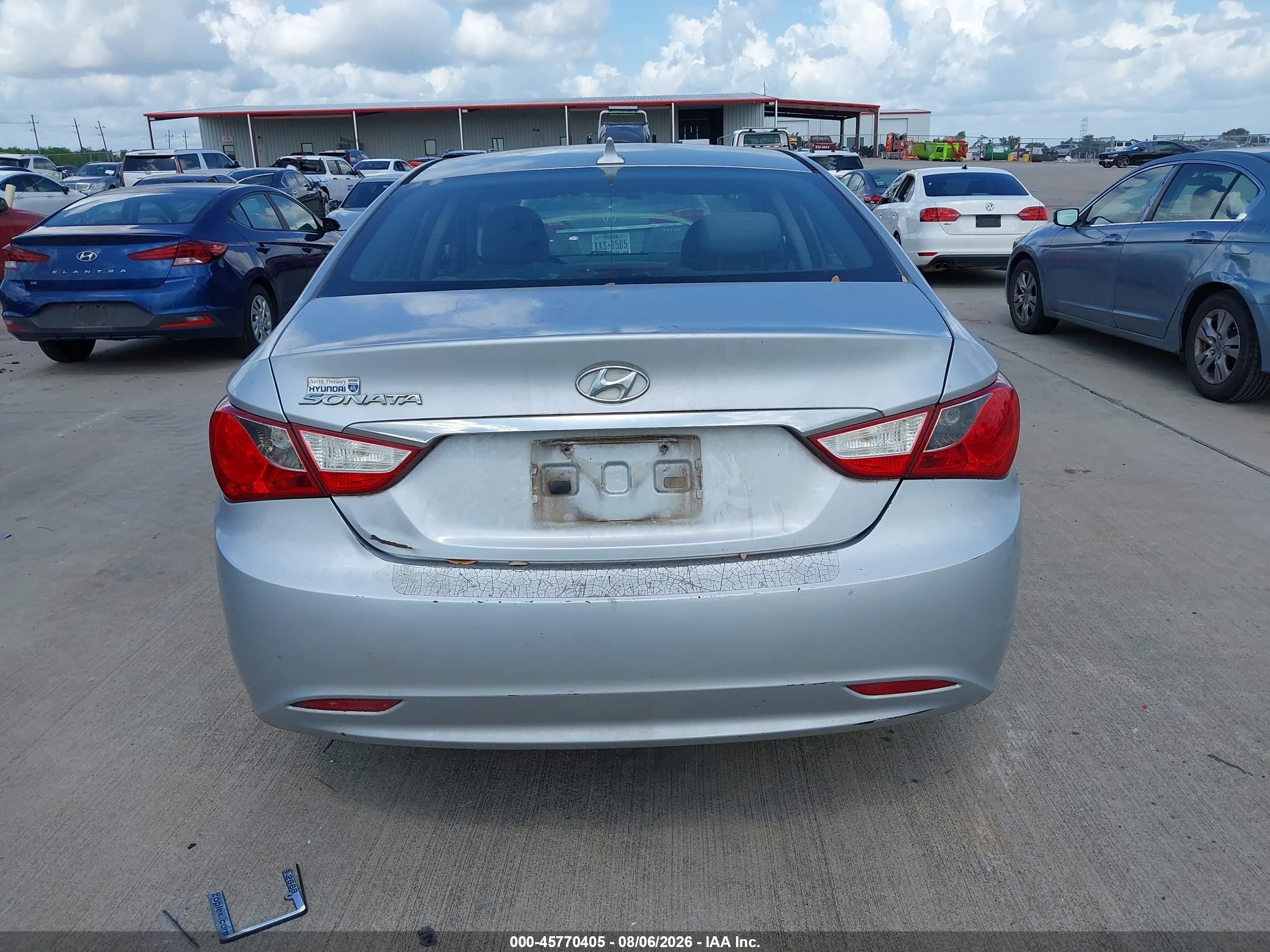 2011 Hyundai Sonata Gls Gray vin: 5NPEB4AC5BH251795