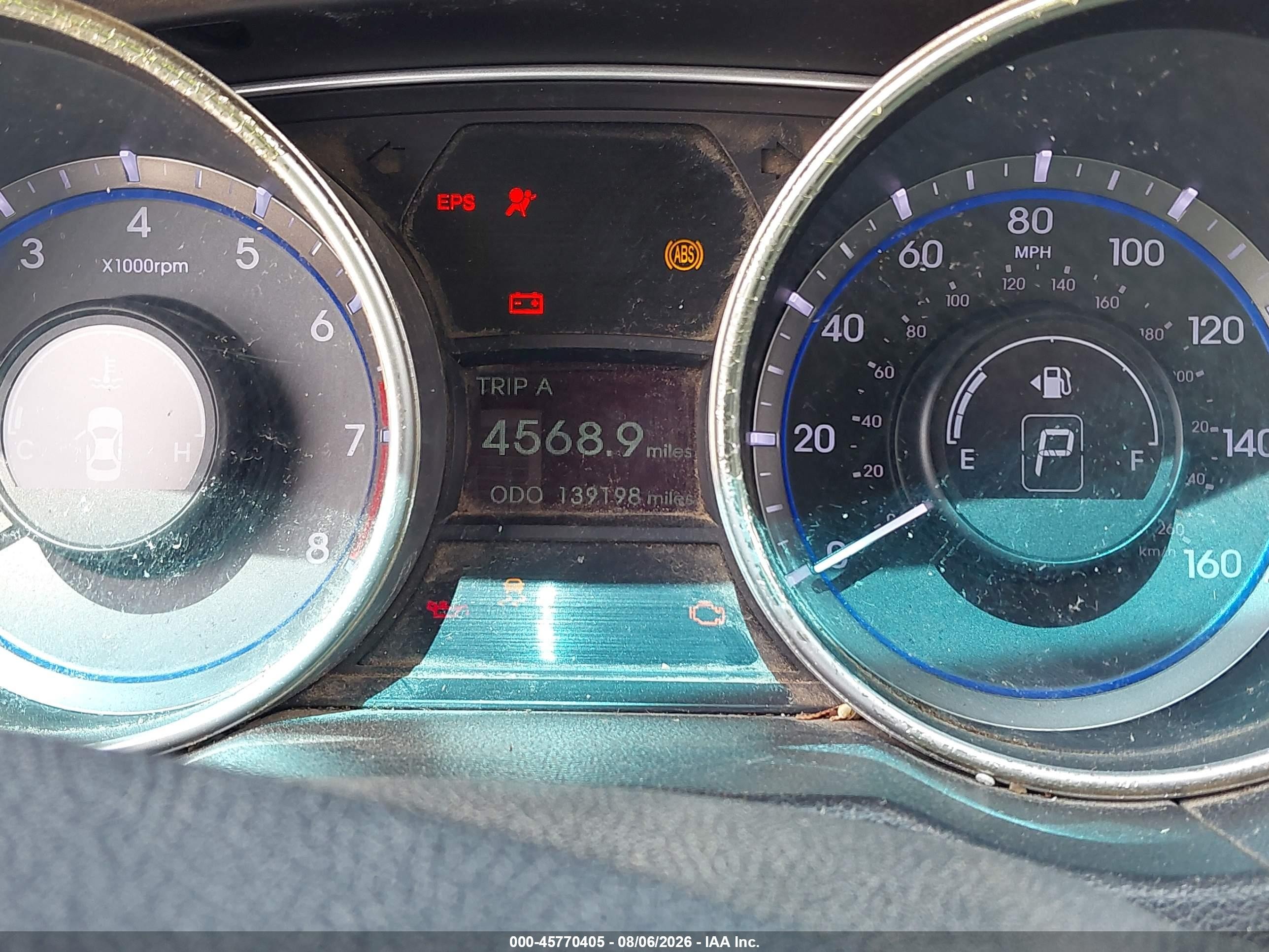 2011 Hyundai Sonata Gls Gray vin: 5NPEB4AC5BH251795