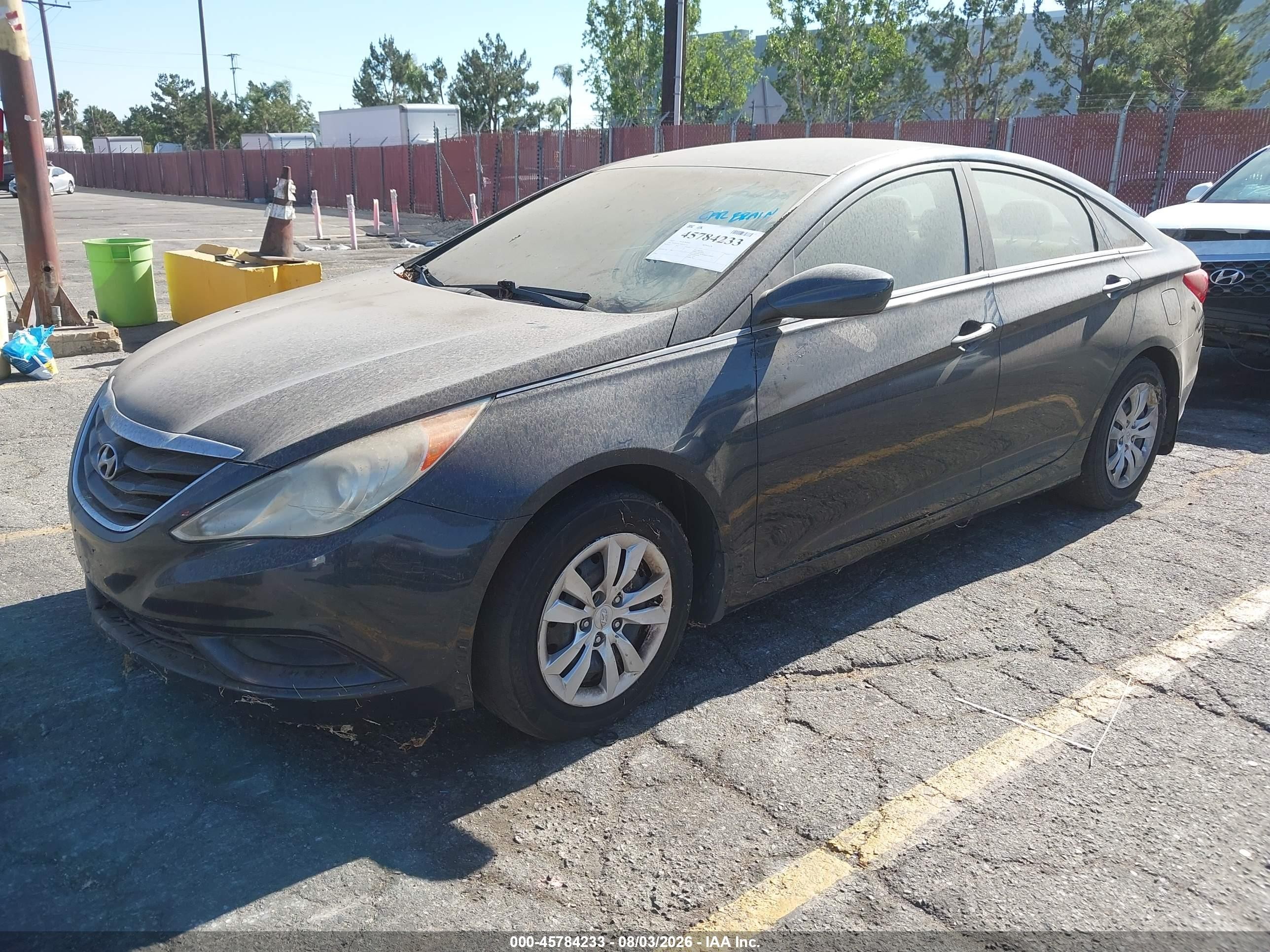 2011 Hyundai Sonata Gls Black vin: 5NPEB4AC5BH253322