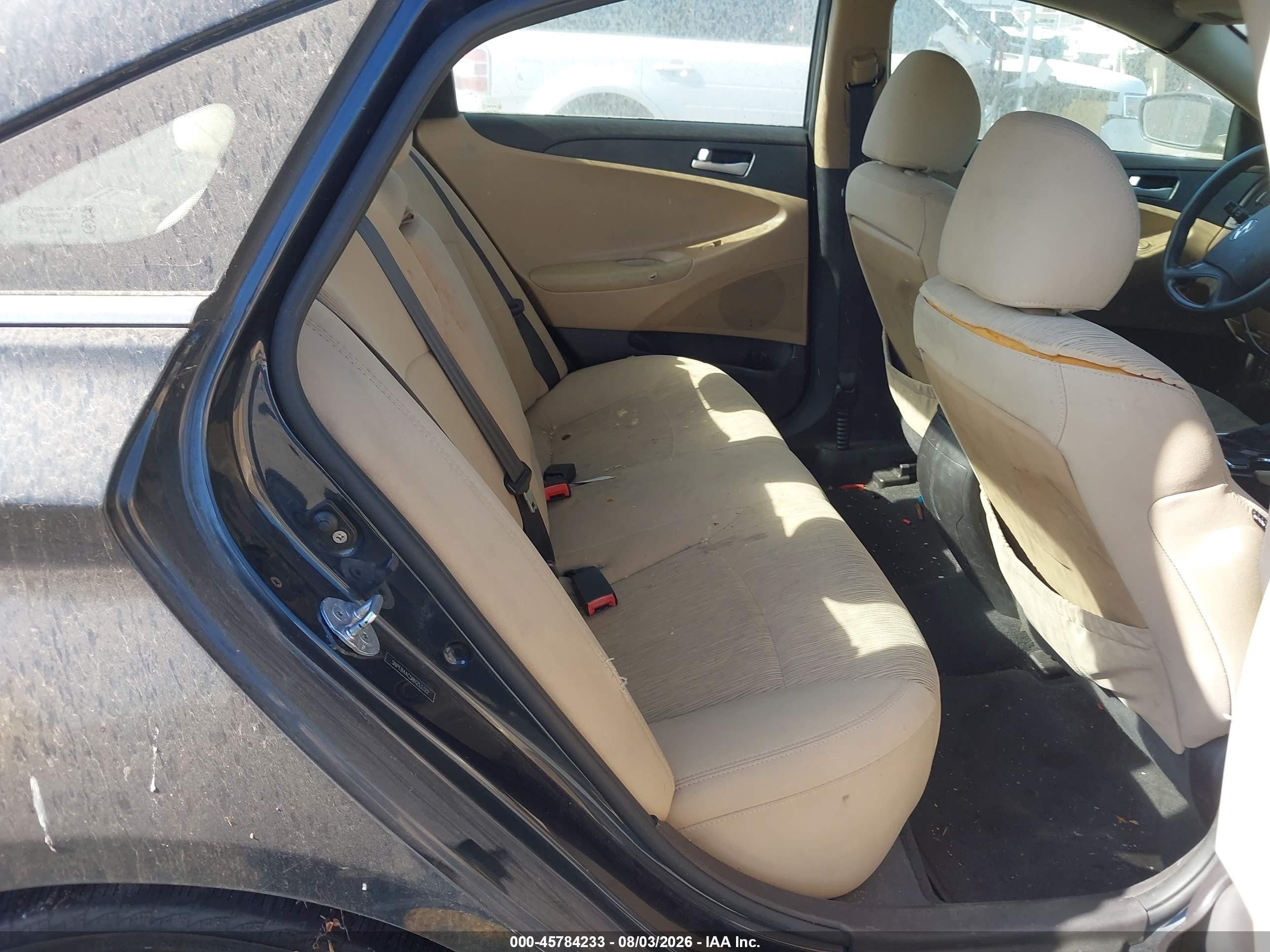 2011 Hyundai Sonata Gls Black vin: 5NPEB4AC5BH253322