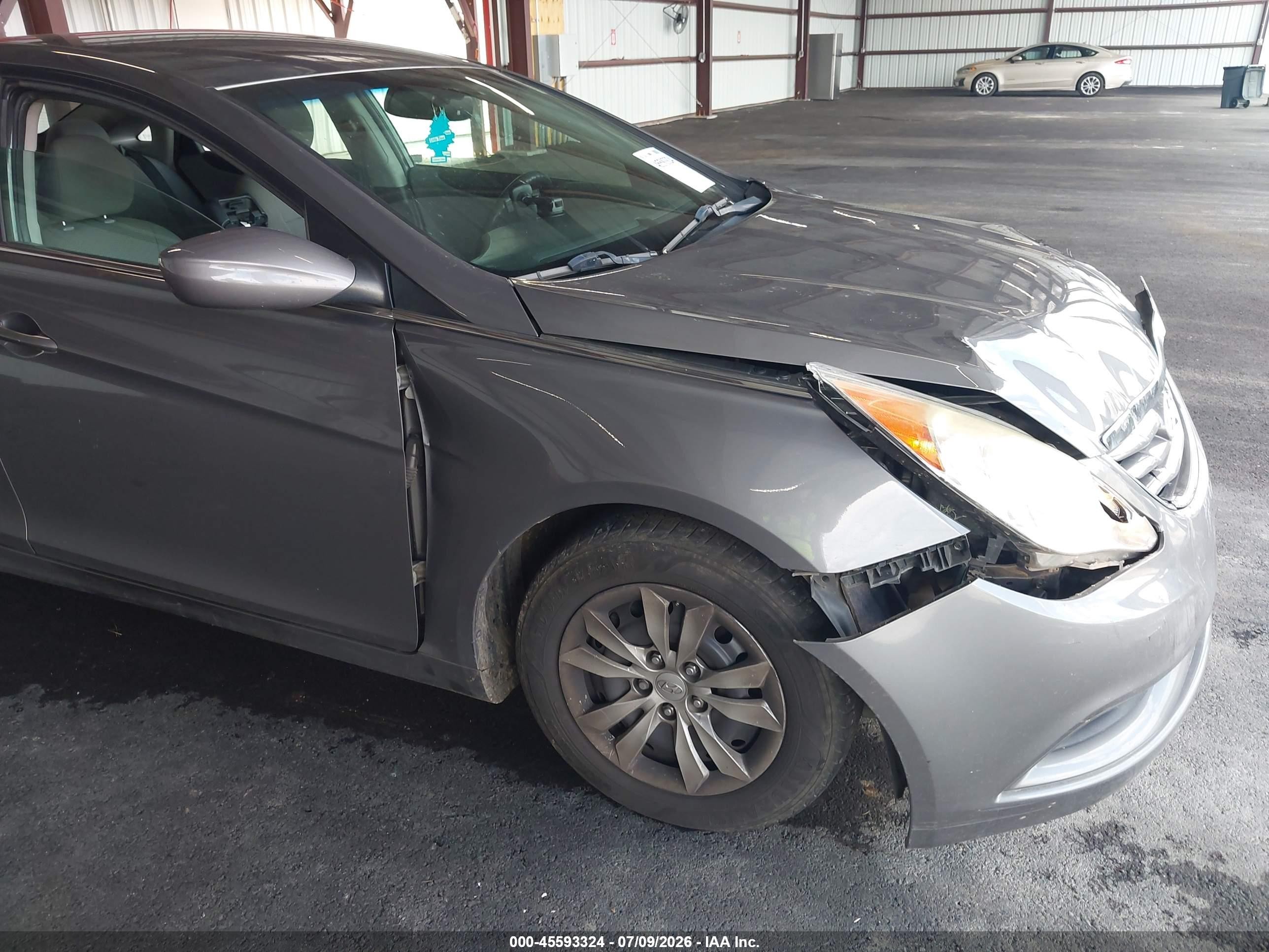 2011 Hyundai Sonata Gls Gray vin: 5NPEB4AC5BH257354