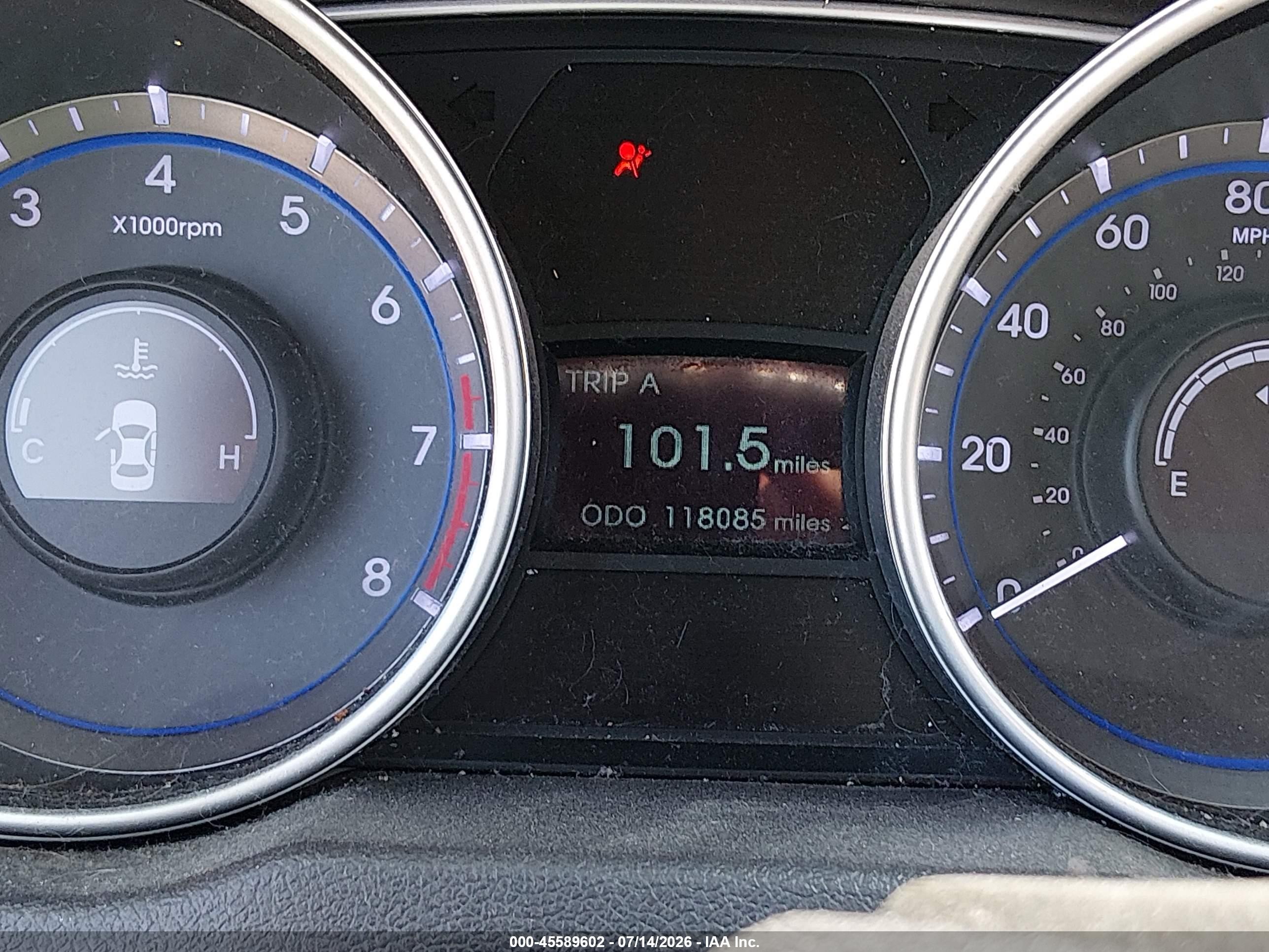 2011 Hyundai Sonata Gls Red vin: 5NPEB4AC5BH259072
