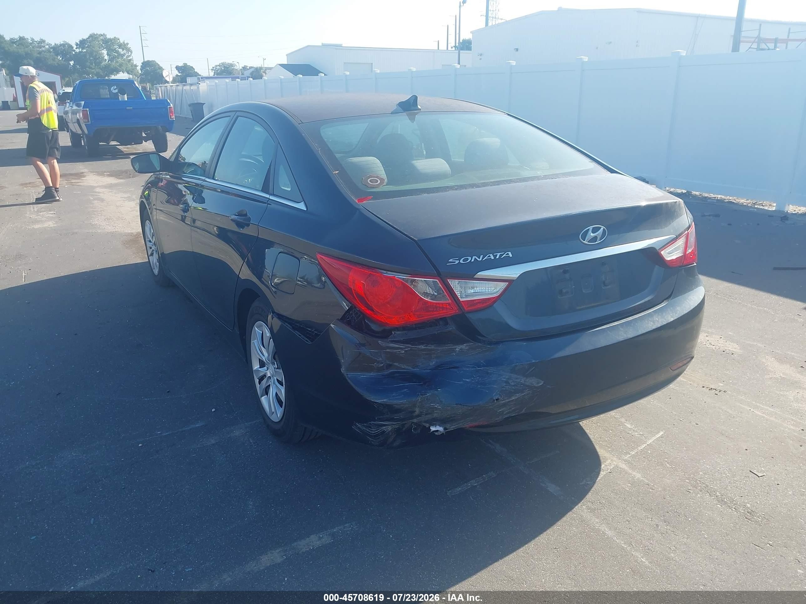2011 Hyundai Sonata Gls Navy vin: 5NPEB4AC5BH262456