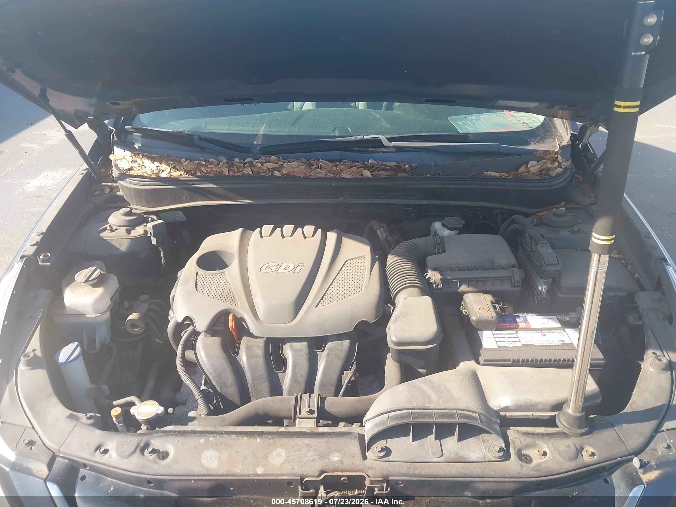2011 Hyundai Sonata Gls Navy vin: 5NPEB4AC5BH262456