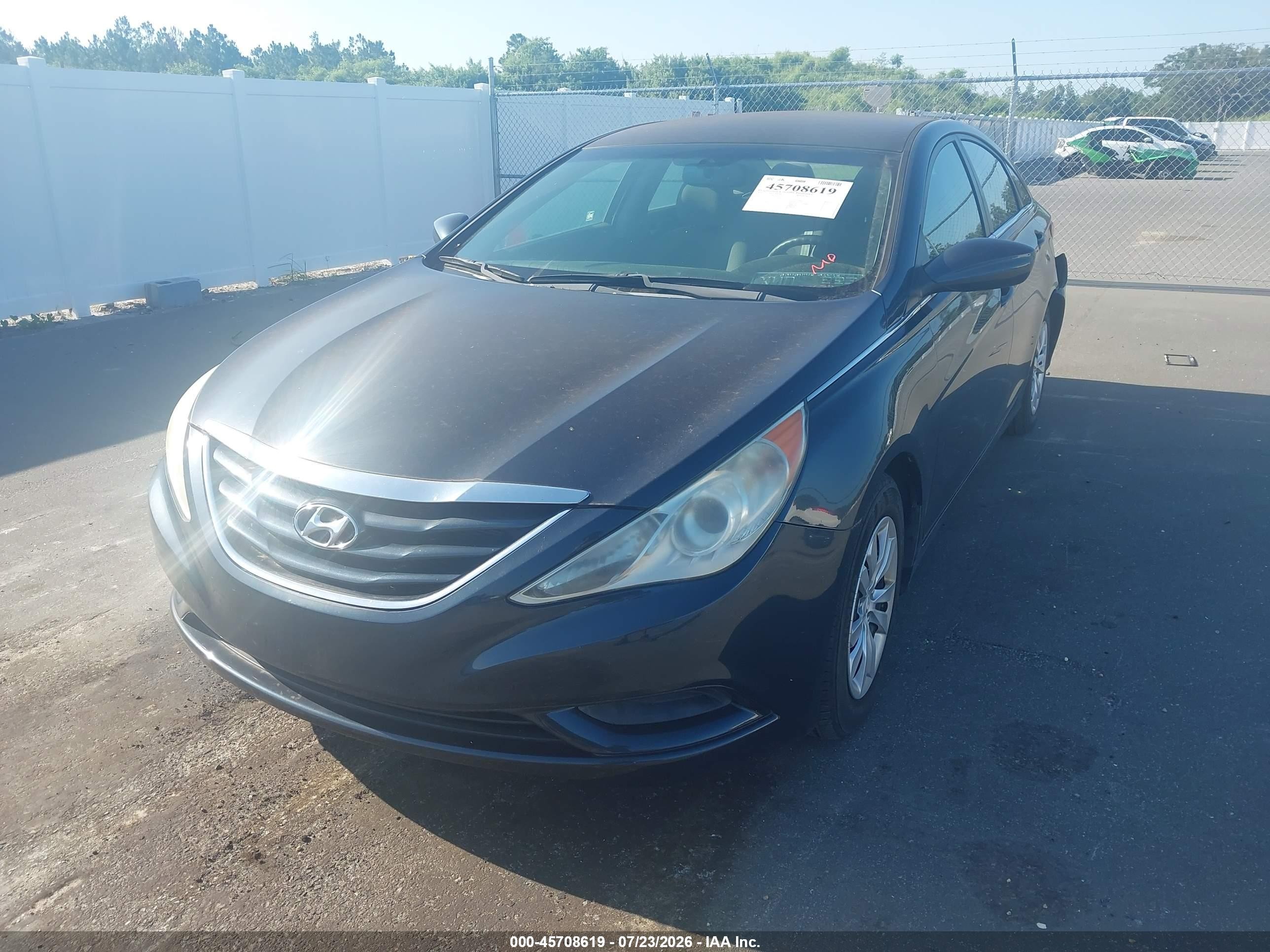 2011 Hyundai Sonata Gls Navy vin: 5NPEB4AC5BH262456