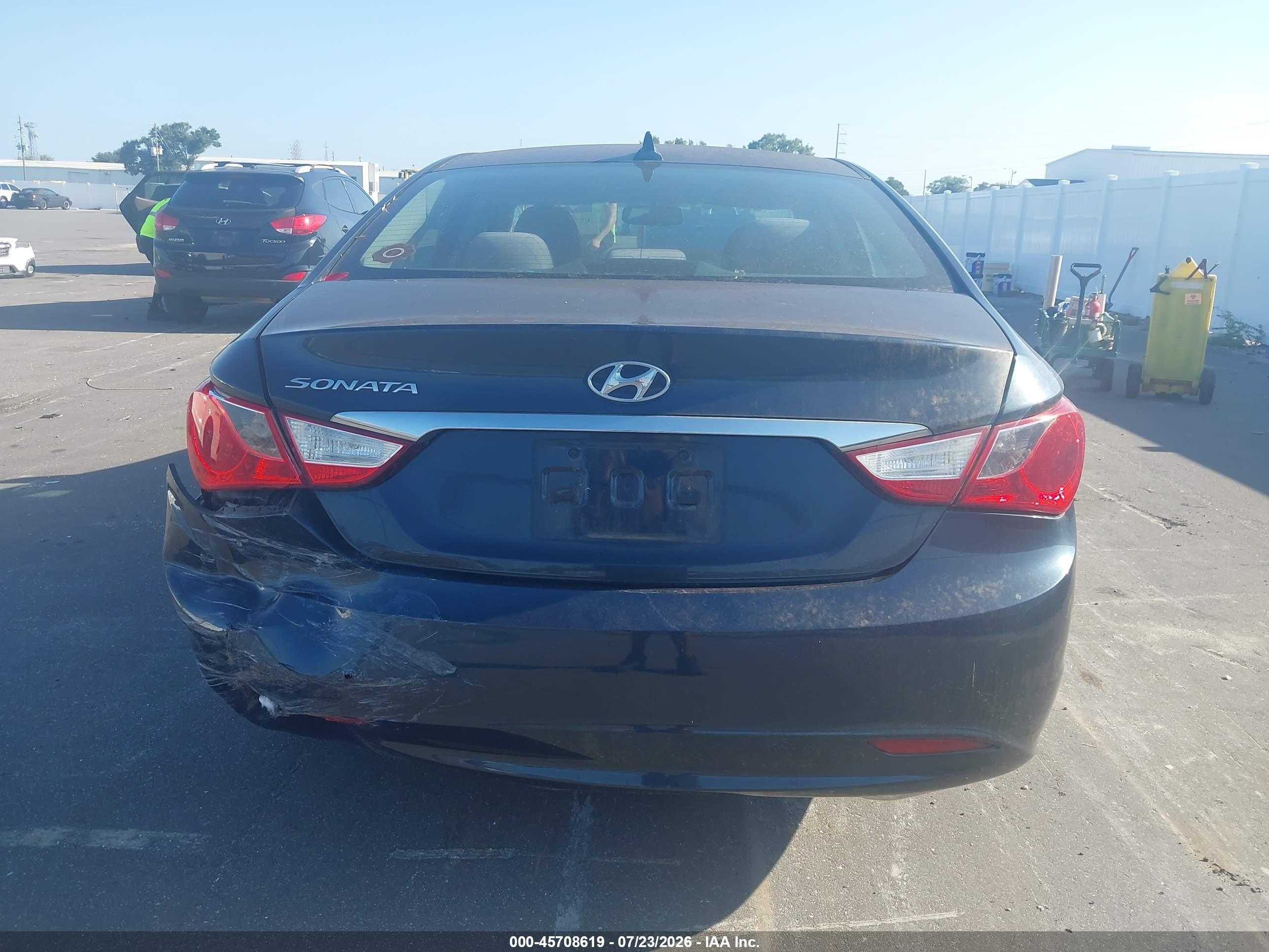 2011 Hyundai Sonata Gls Navy vin: 5NPEB4AC5BH262456
