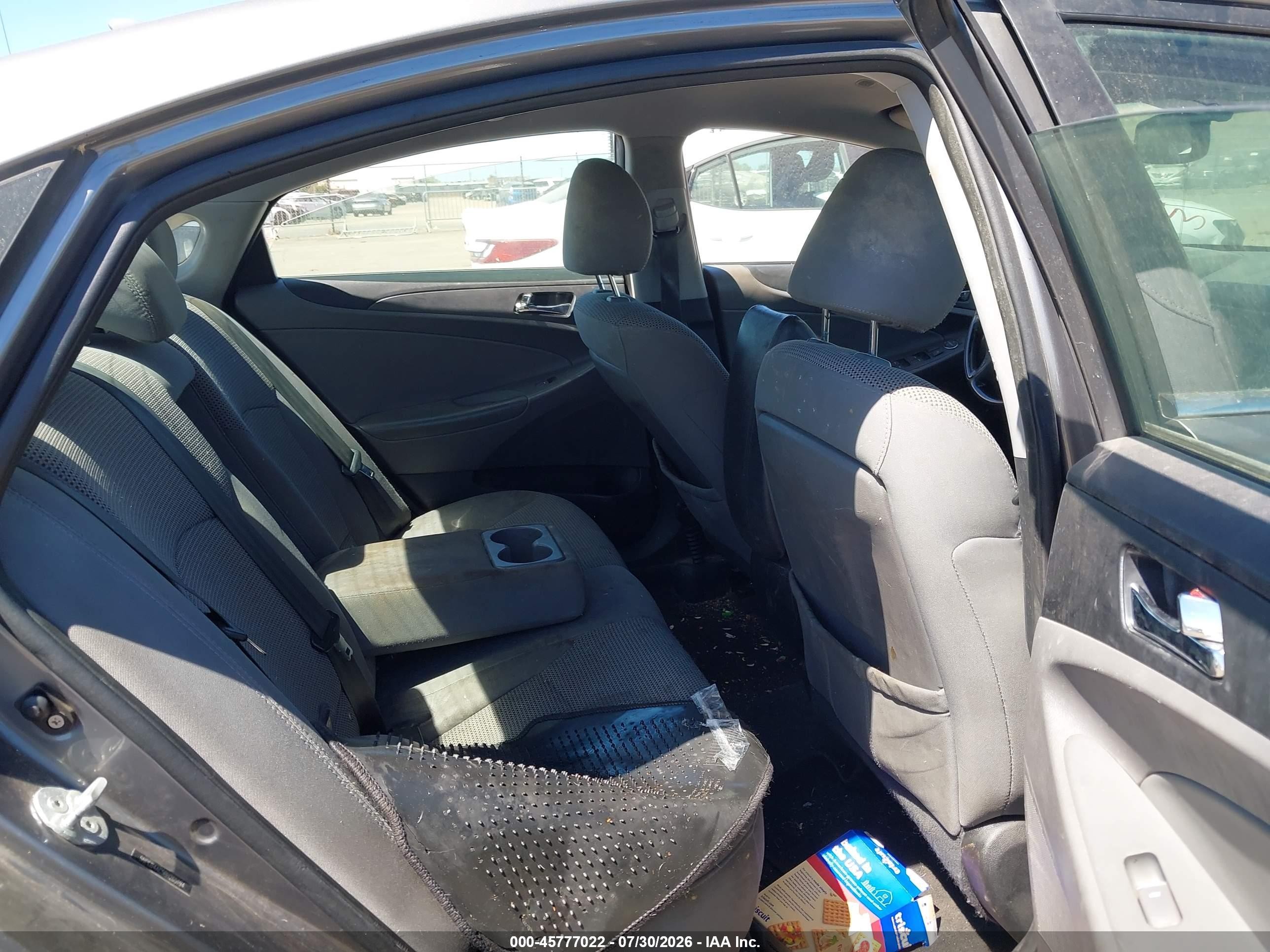 2011 Hyundai Sonata Gls Gray vin: 5NPEB4AC5BH265194
