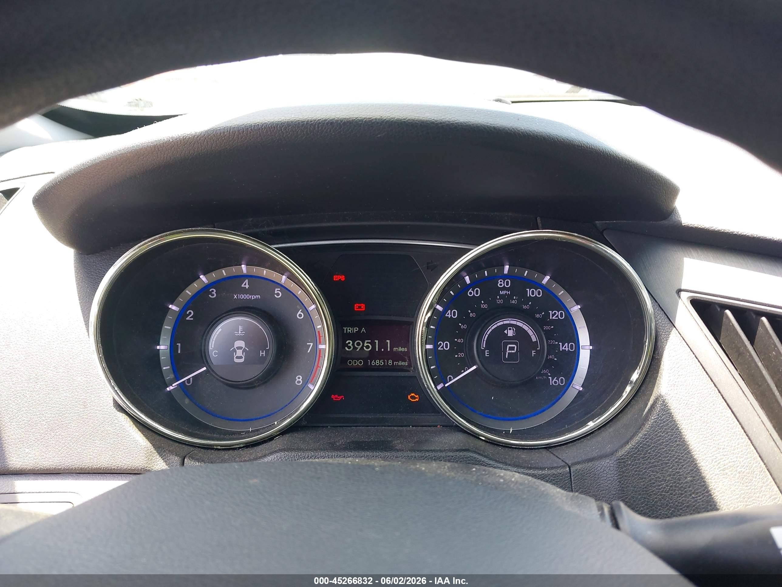2011 Hyundai Sonata Gls Blue vin: 5NPEB4AC5BH283582