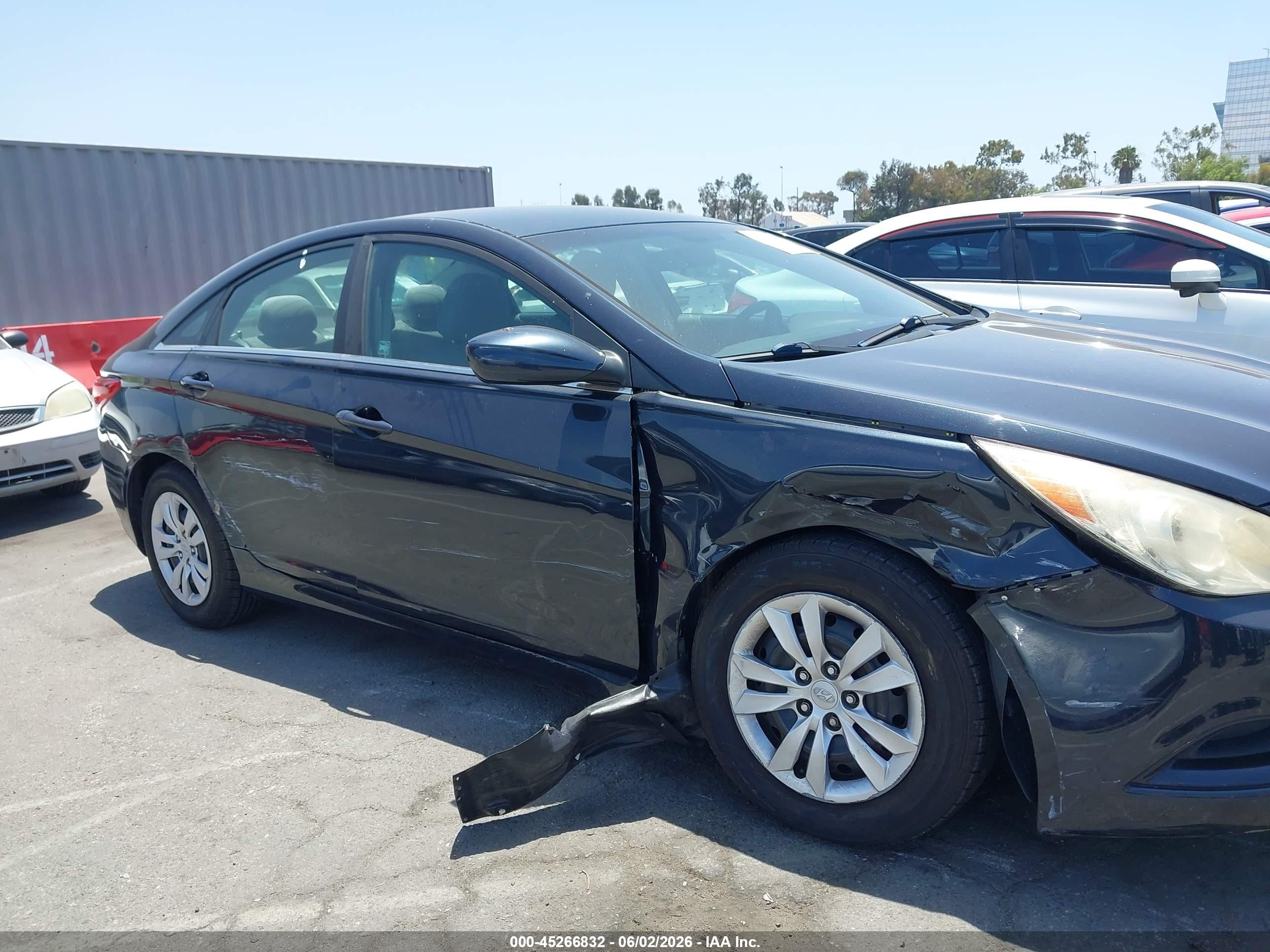 2011 Hyundai Sonata Gls Blue vin: 5NPEB4AC5BH283582