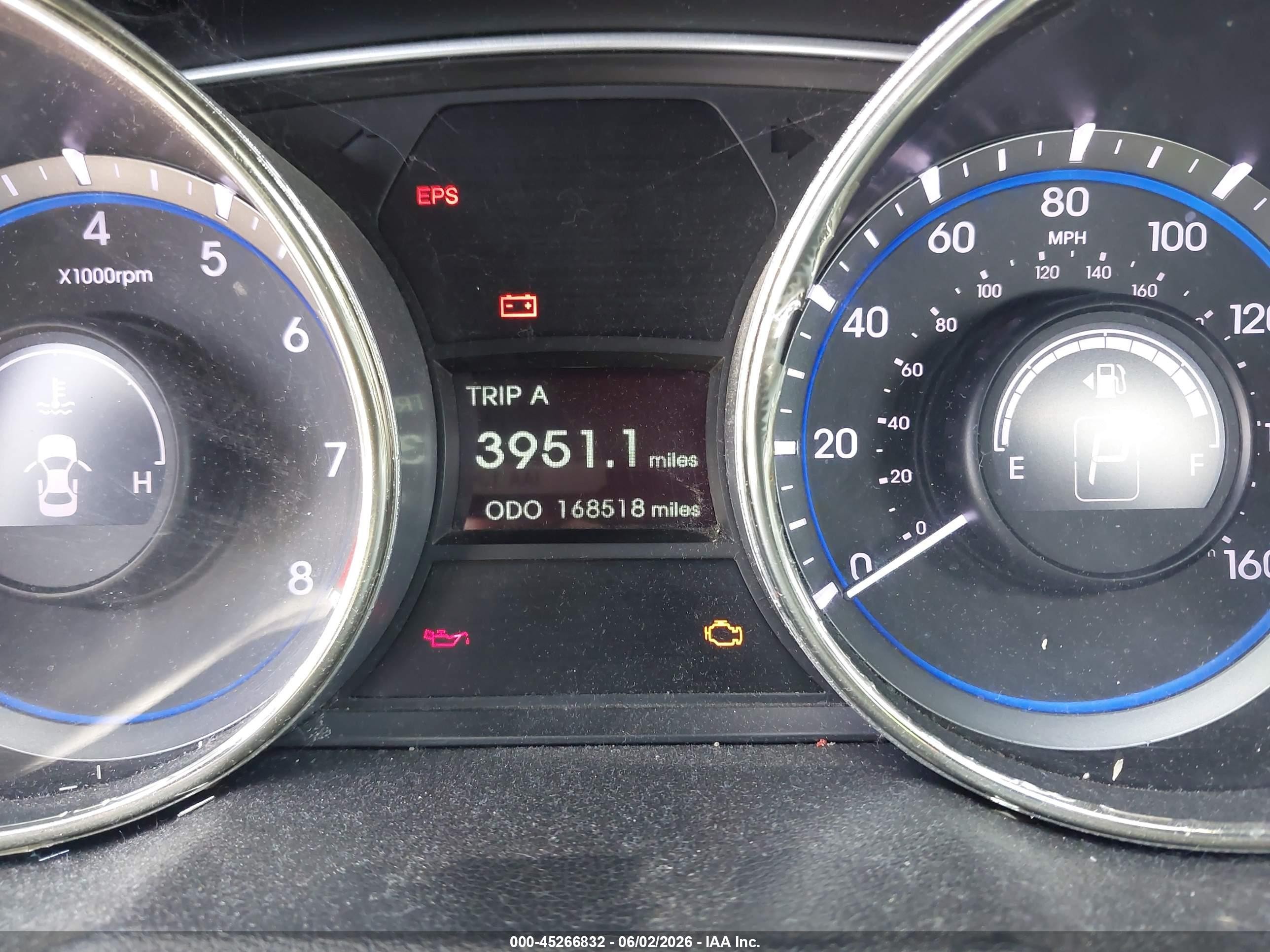 2011 Hyundai Sonata Gls Blue vin: 5NPEB4AC5BH283582