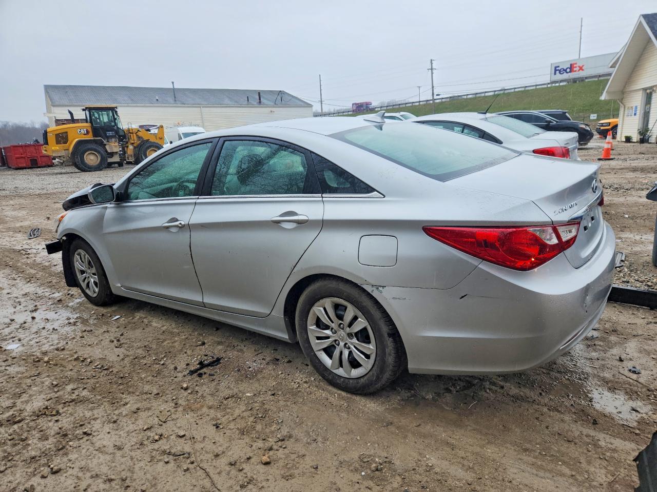 2011 Hyundai Sonata Gls Silver vin: 5NPEB4AC5BH289463