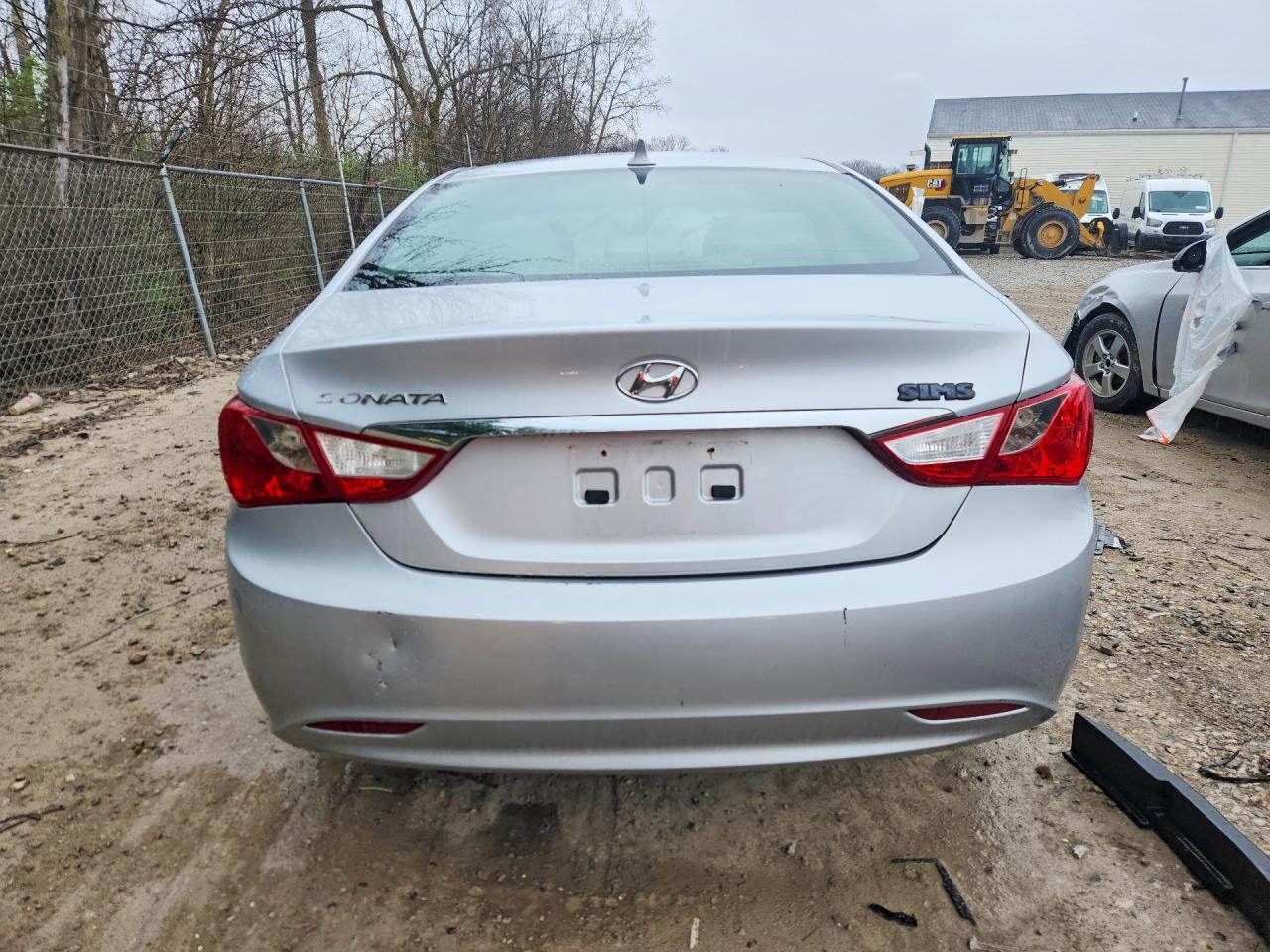 2011 Hyundai Sonata Gls Silver vin: 5NPEB4AC5BH289463