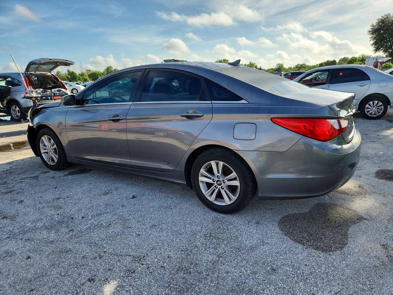 2011 Hyundai Sonata Gls Gray vin: 5NPEB4AC5BH290824