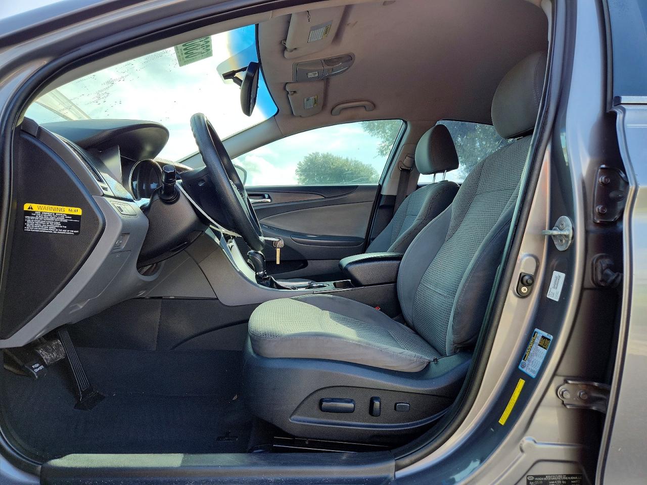 2011 Hyundai Sonata Gls Gray vin: 5NPEB4AC5BH290824