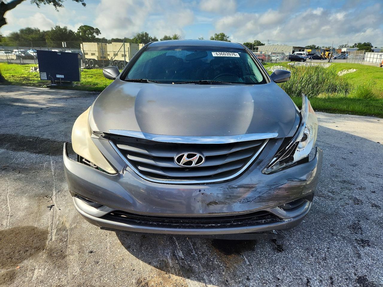 2011 Hyundai Sonata Gls Gray vin: 5NPEB4AC5BH290824
