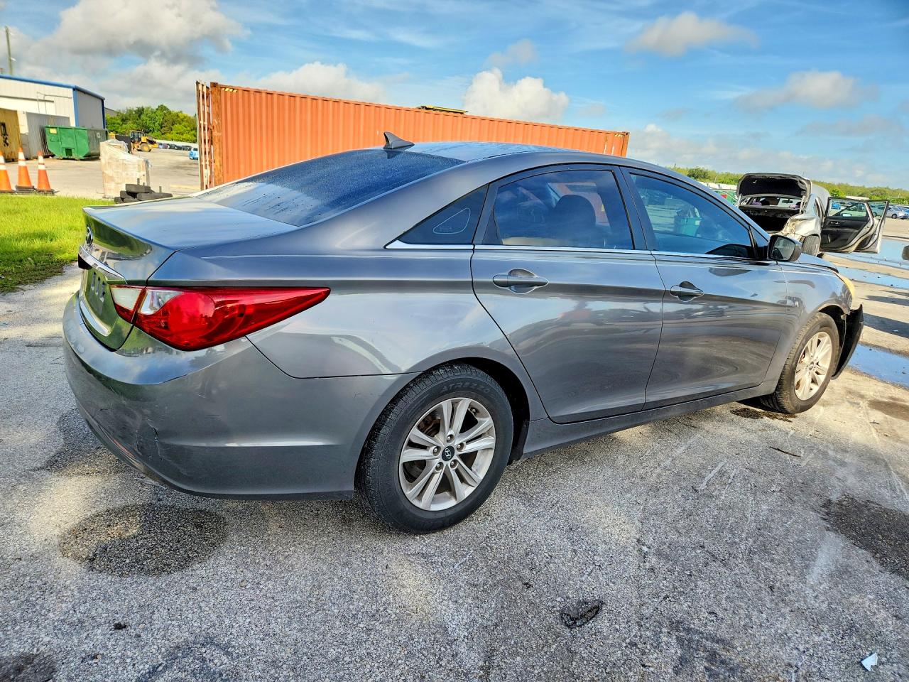 2011 Hyundai Sonata Gls Gray vin: 5NPEB4AC5BH290824