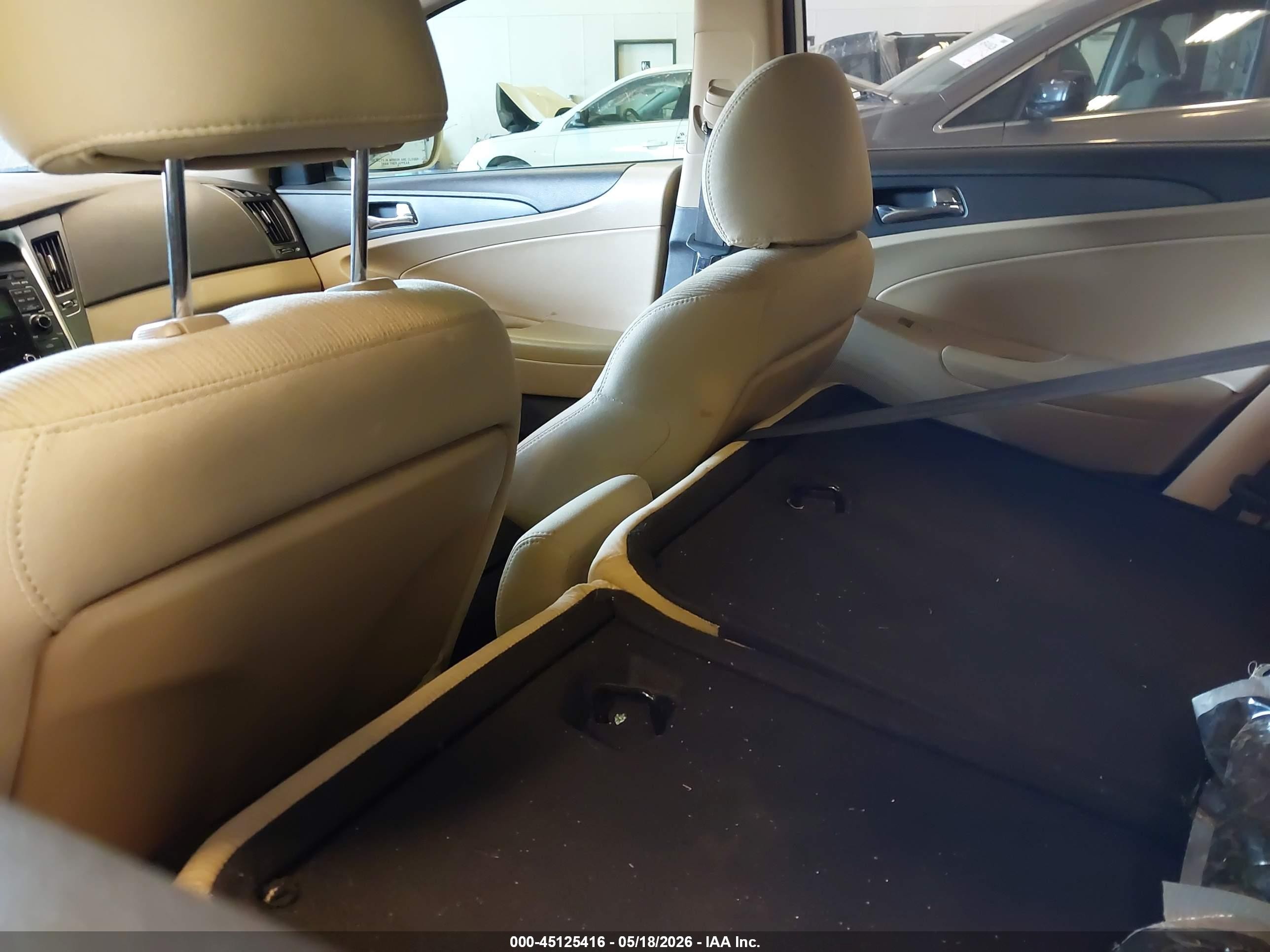 2011 Hyundai Sonata Gls White vin: 5NPEB4AC5BH301370