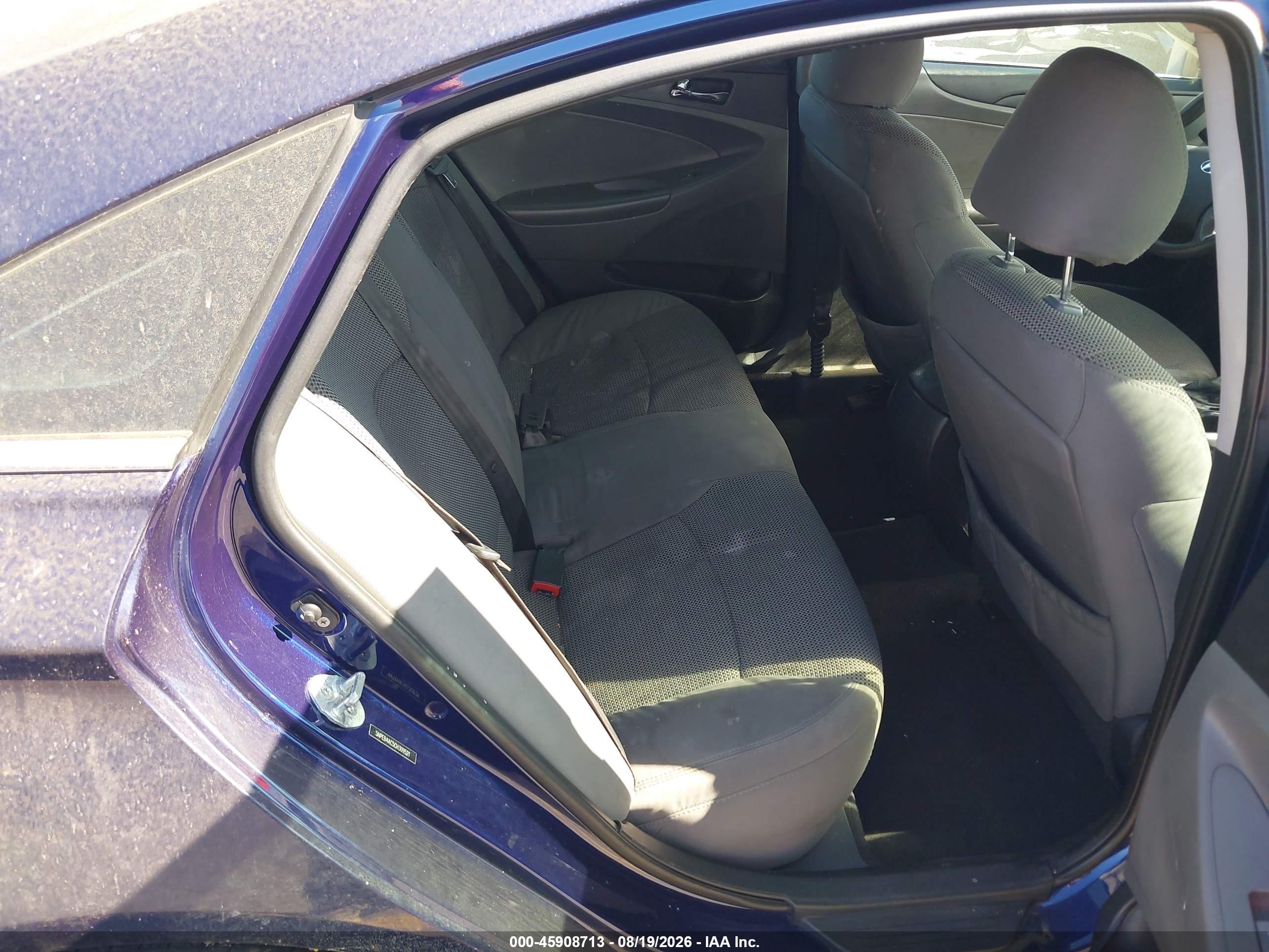 2012 Hyundai Sonata Gls Фиолетовый vin: 5NPEB4AC5CH309521