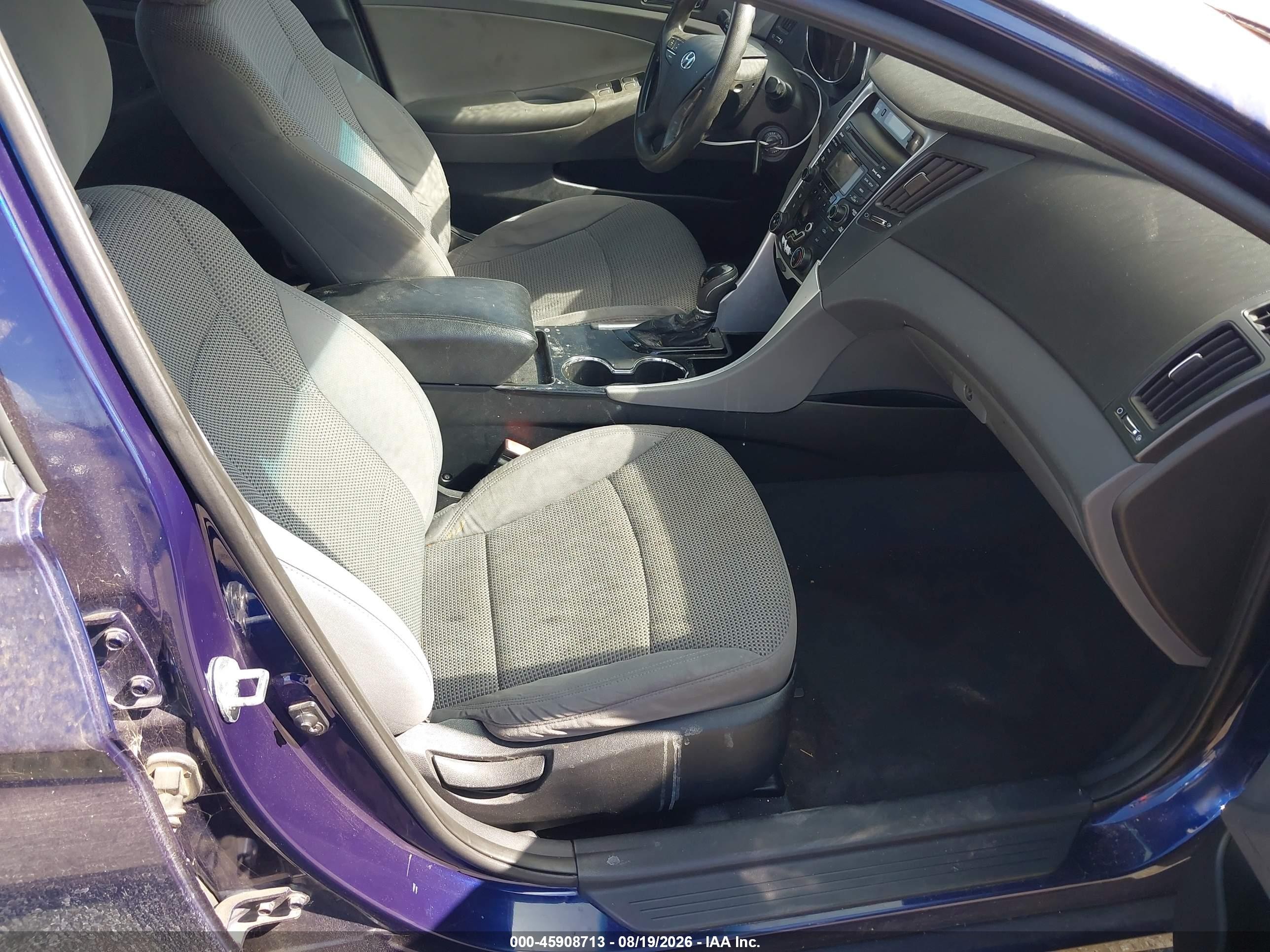 2012 Hyundai Sonata Gls Фиолетовый vin: 5NPEB4AC5CH309521