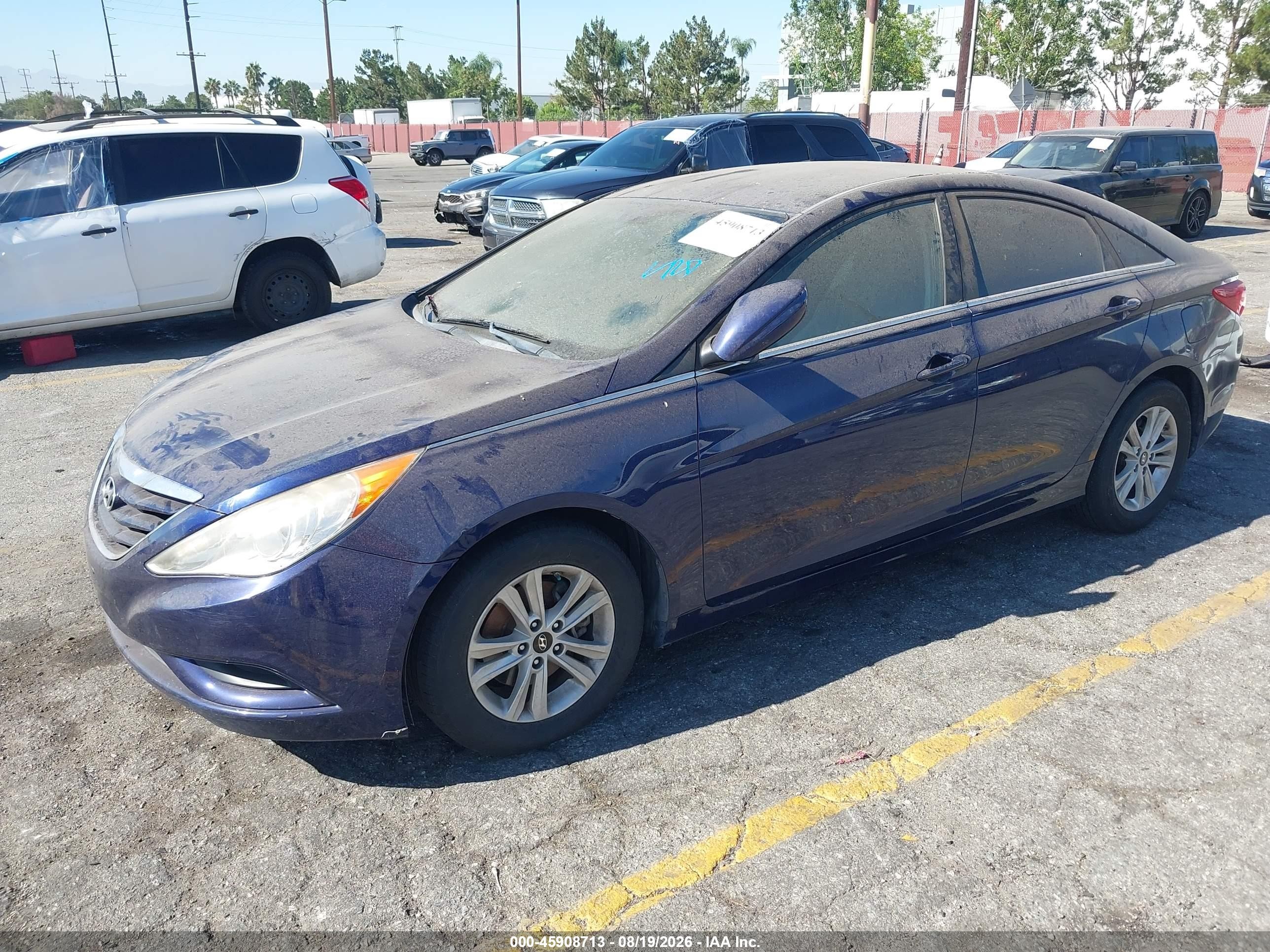 2012 Hyundai Sonata Gls Фиолетовый vin: 5NPEB4AC5CH309521