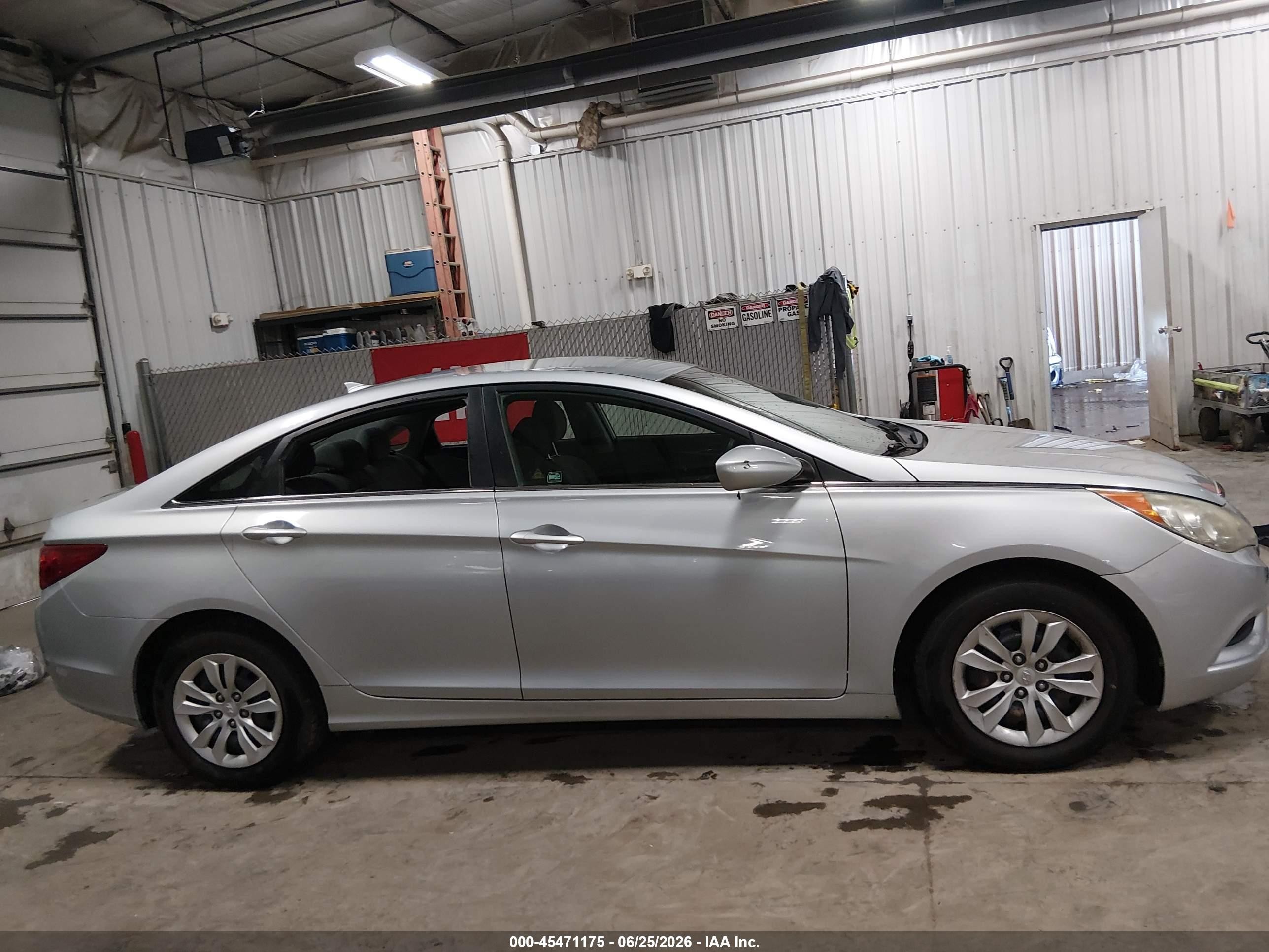 2012 Hyundai Sonata Gls Gray vin: 5NPEB4AC5CH318316