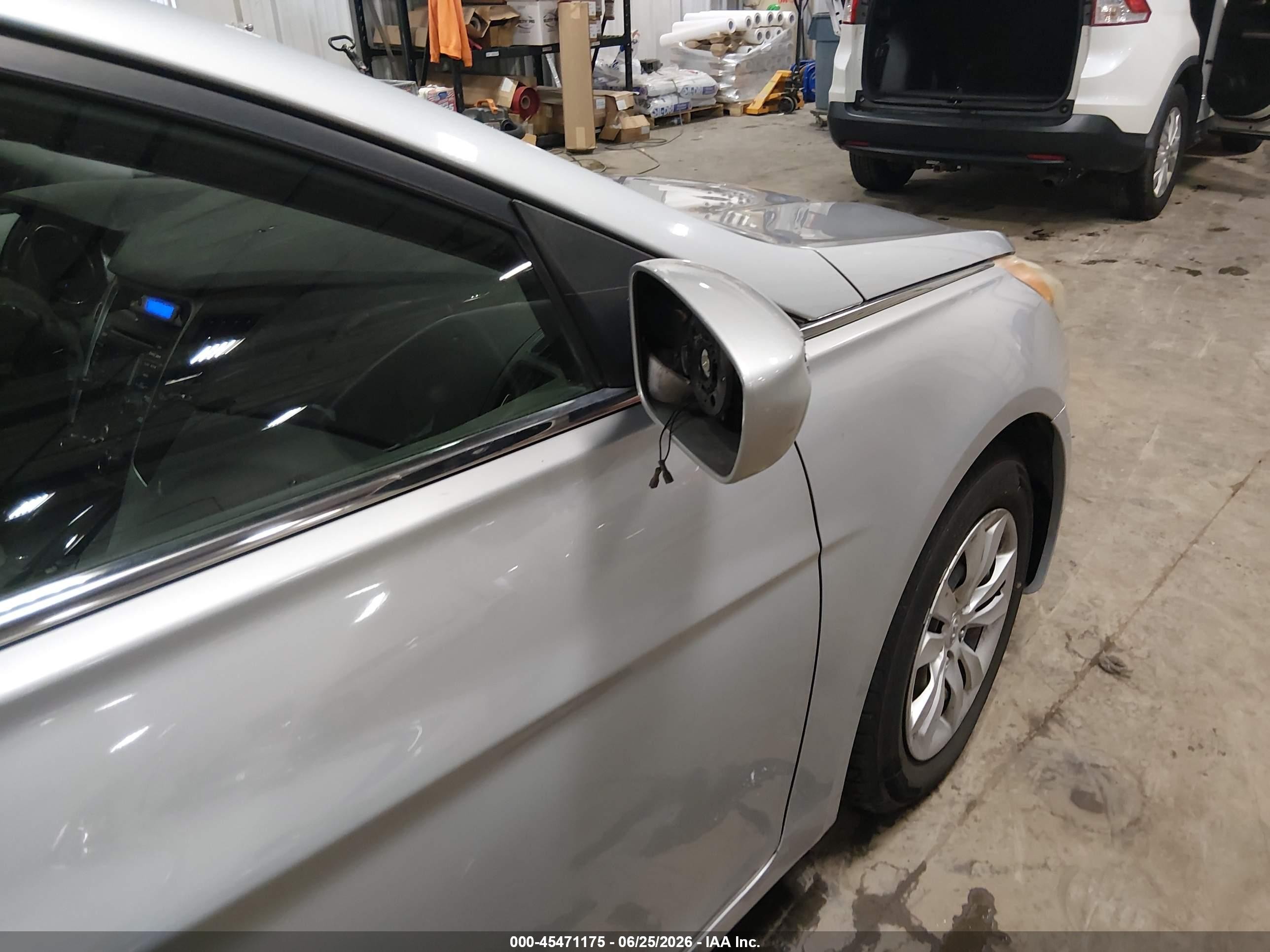 2012 Hyundai Sonata Gls Gray vin: 5NPEB4AC5CH318316