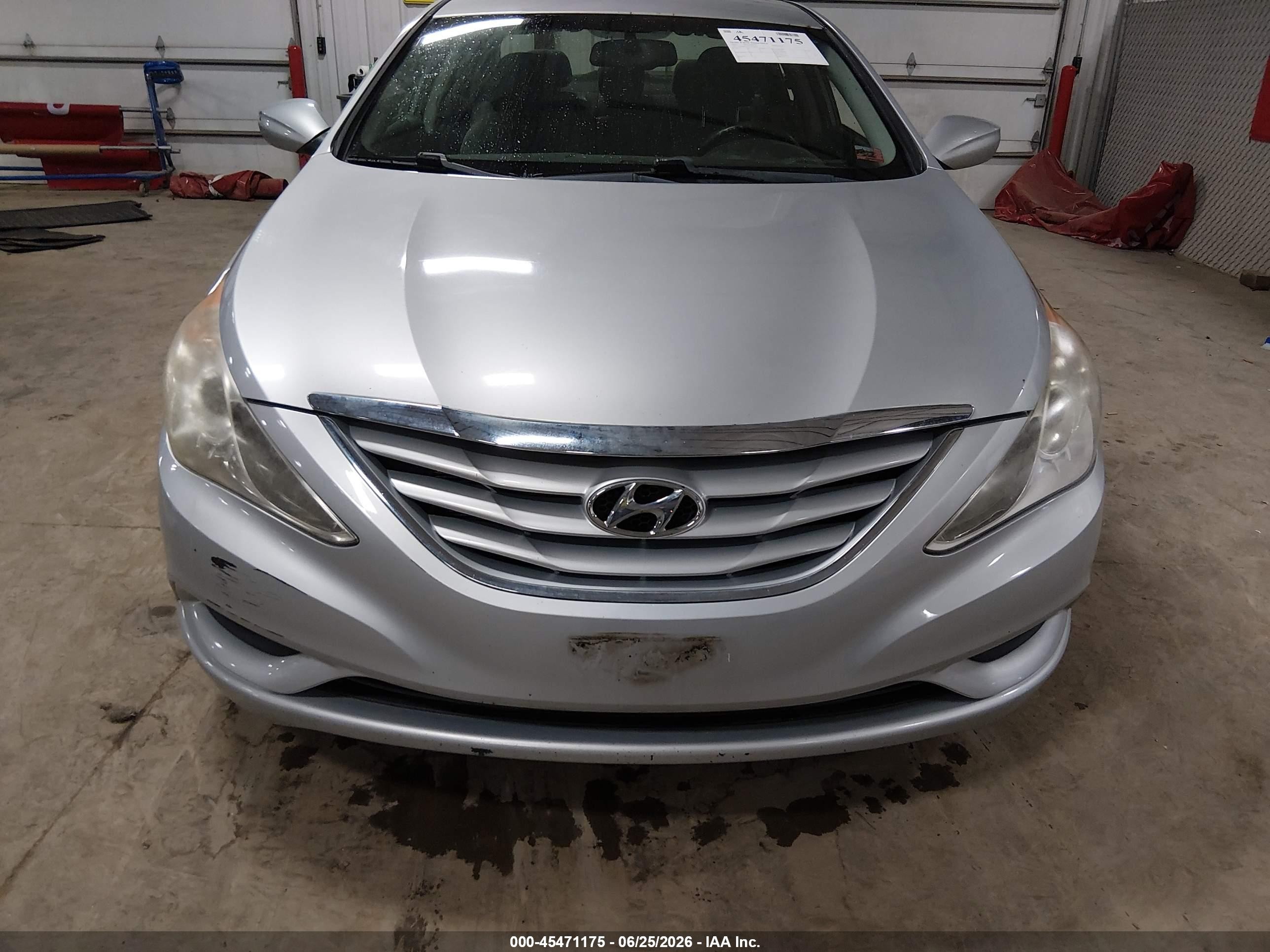 2012 Hyundai Sonata Gls Gray vin: 5NPEB4AC5CH318316