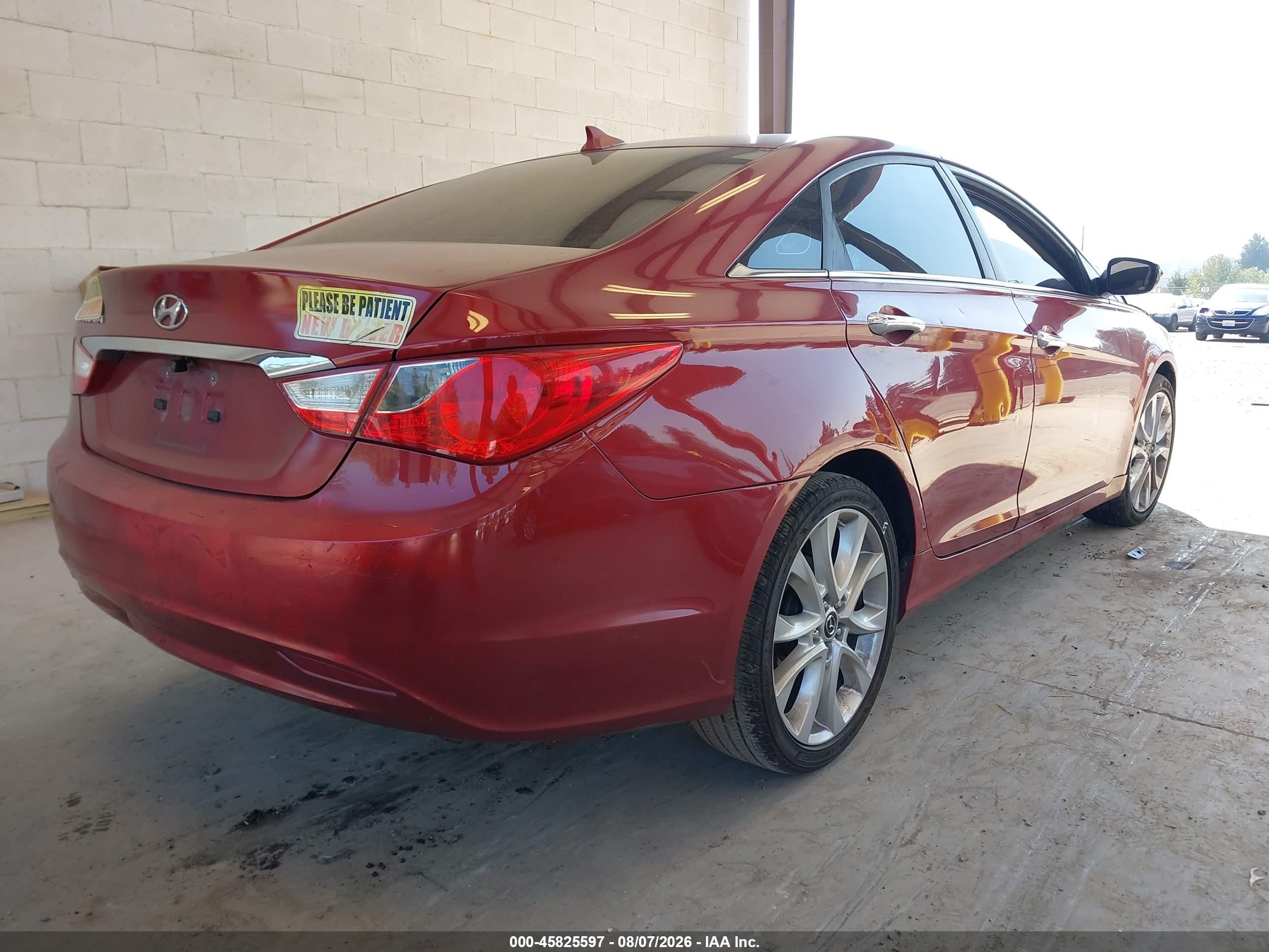 2012 Hyundai Sonata Gls Red vin: 5NPEB4AC5CH326948