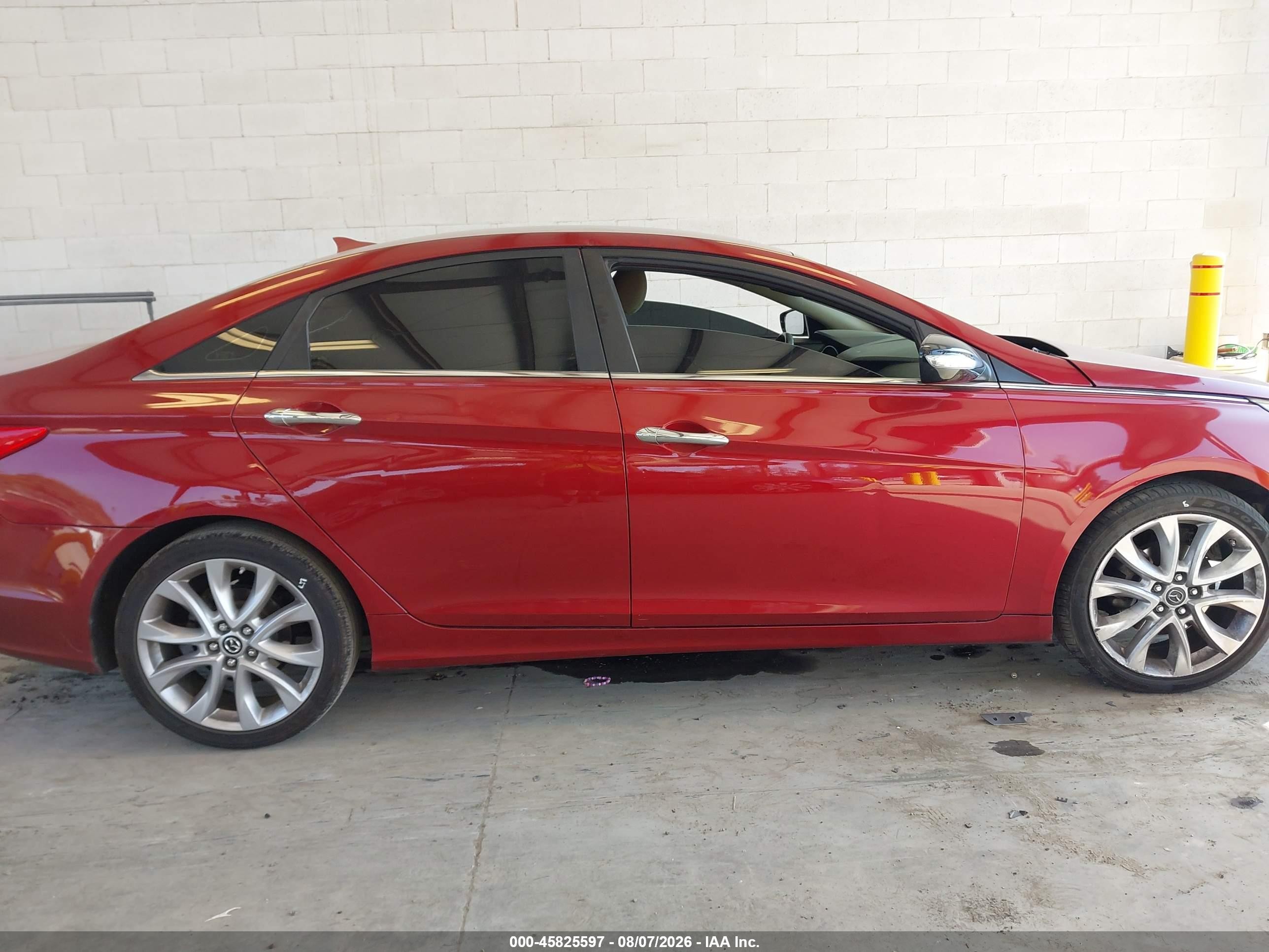 2012 Hyundai Sonata Gls Red vin: 5NPEB4AC5CH326948