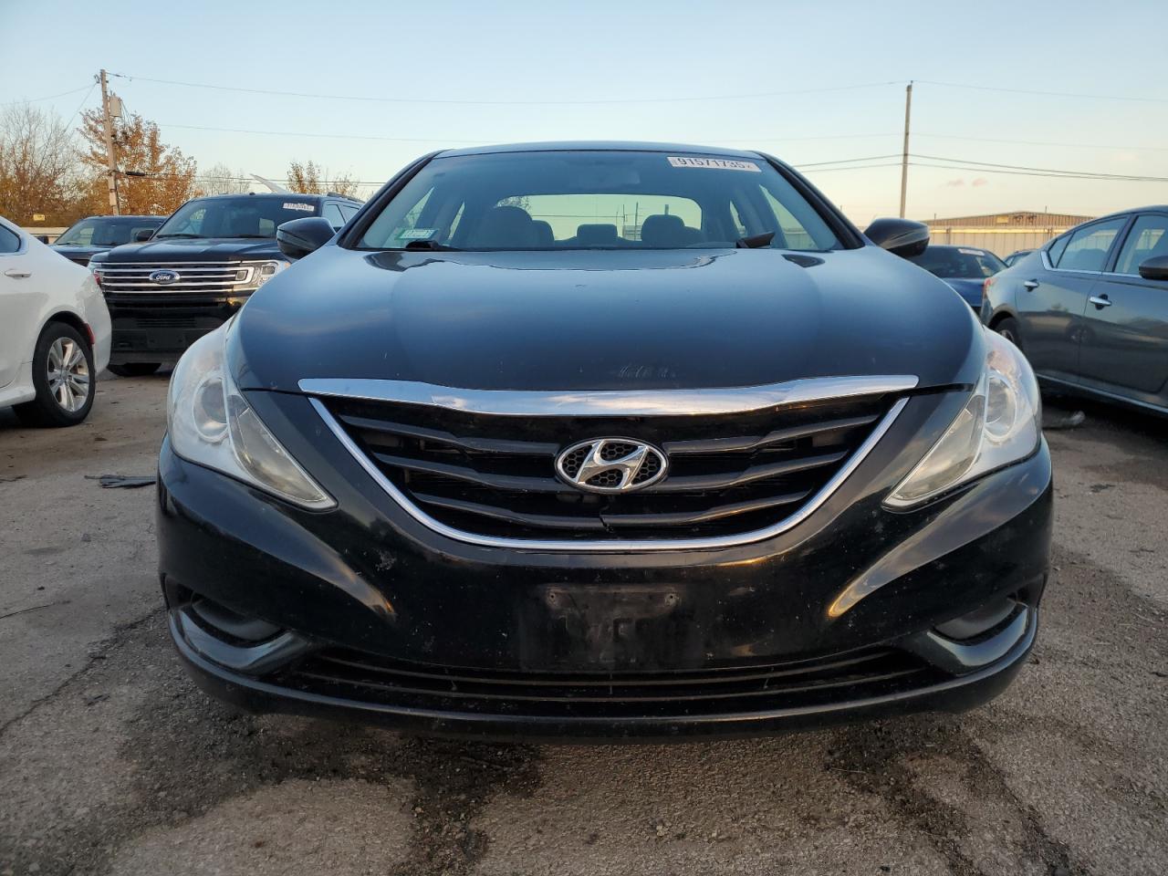 2012 Hyundai Sonata Gls Black vin: 5NPEB4AC5CH338131