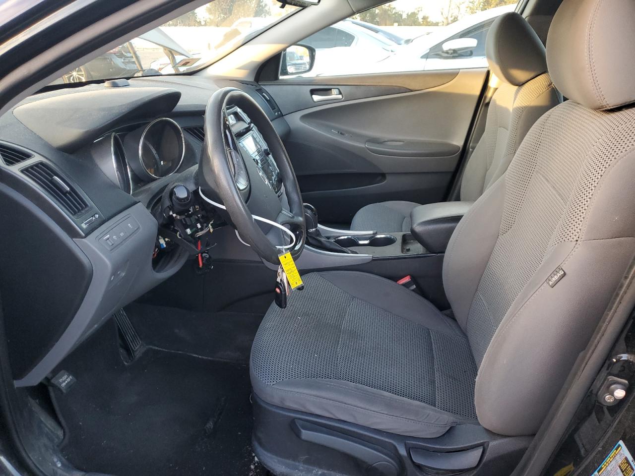 2012 Hyundai Sonata Gls Black vin: 5NPEB4AC5CH338131